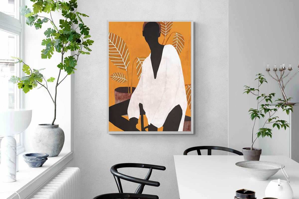 Pixalot ® Calm Silhouette With Plants