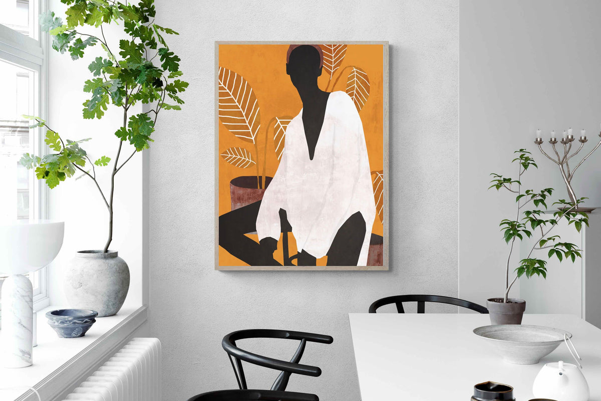 Pixalot ® Calm Silhouette With Plants