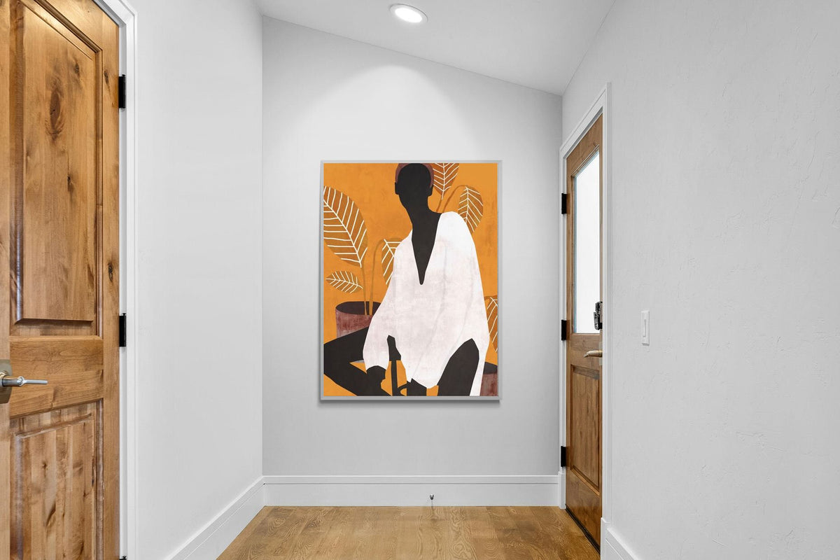 Pixalot ® Calm Silhouette With Plants