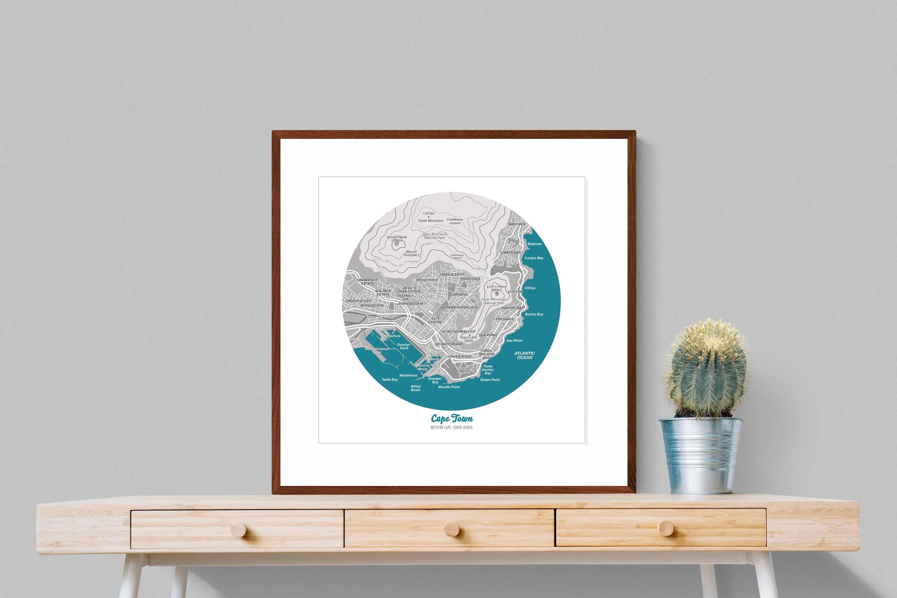 Pixalot Cape Town Circle Map