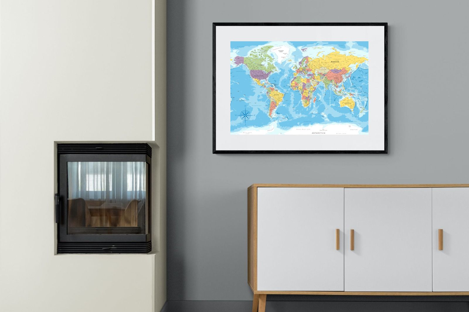 Pixalot Classic World Map