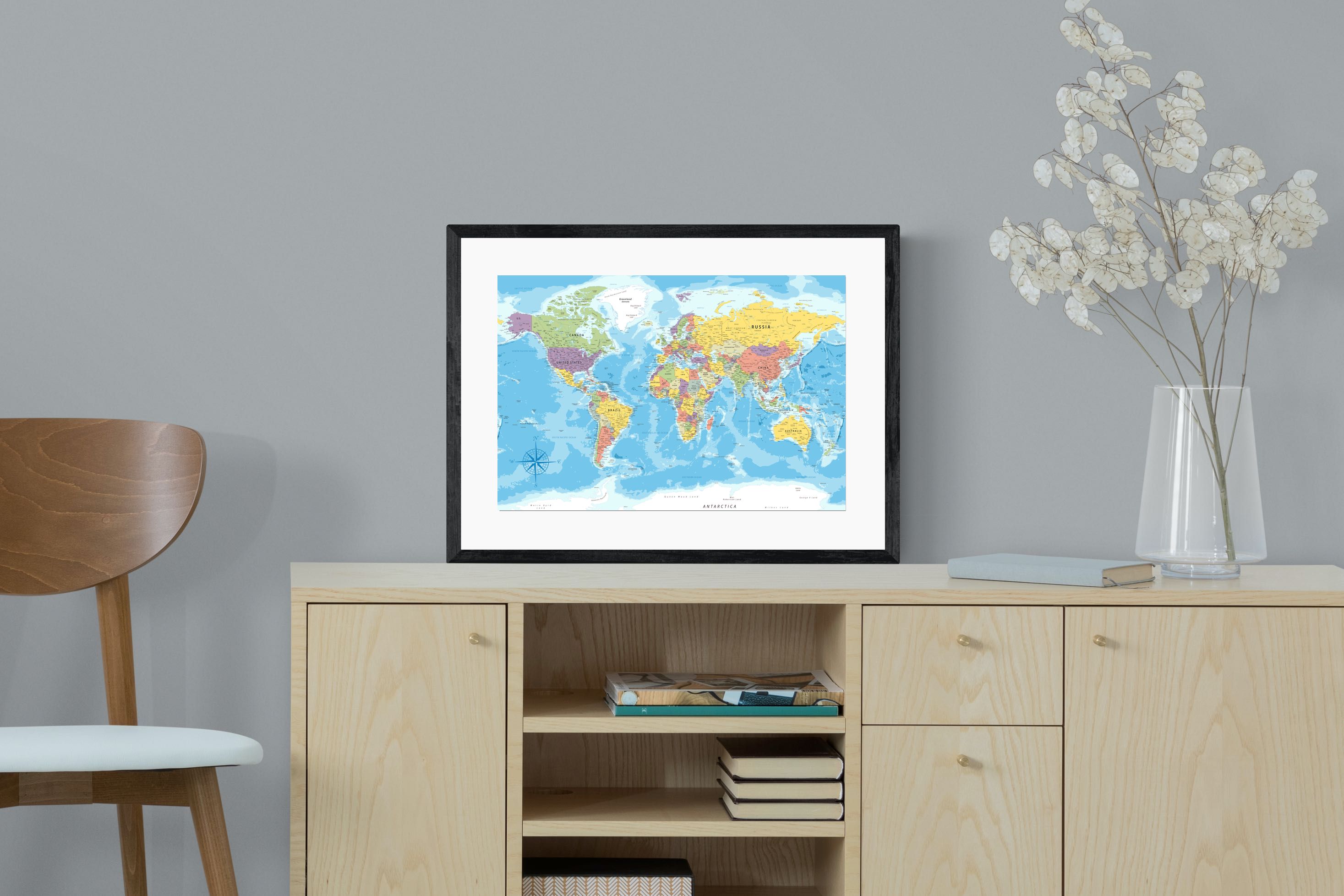 Pixalot Classic World Map