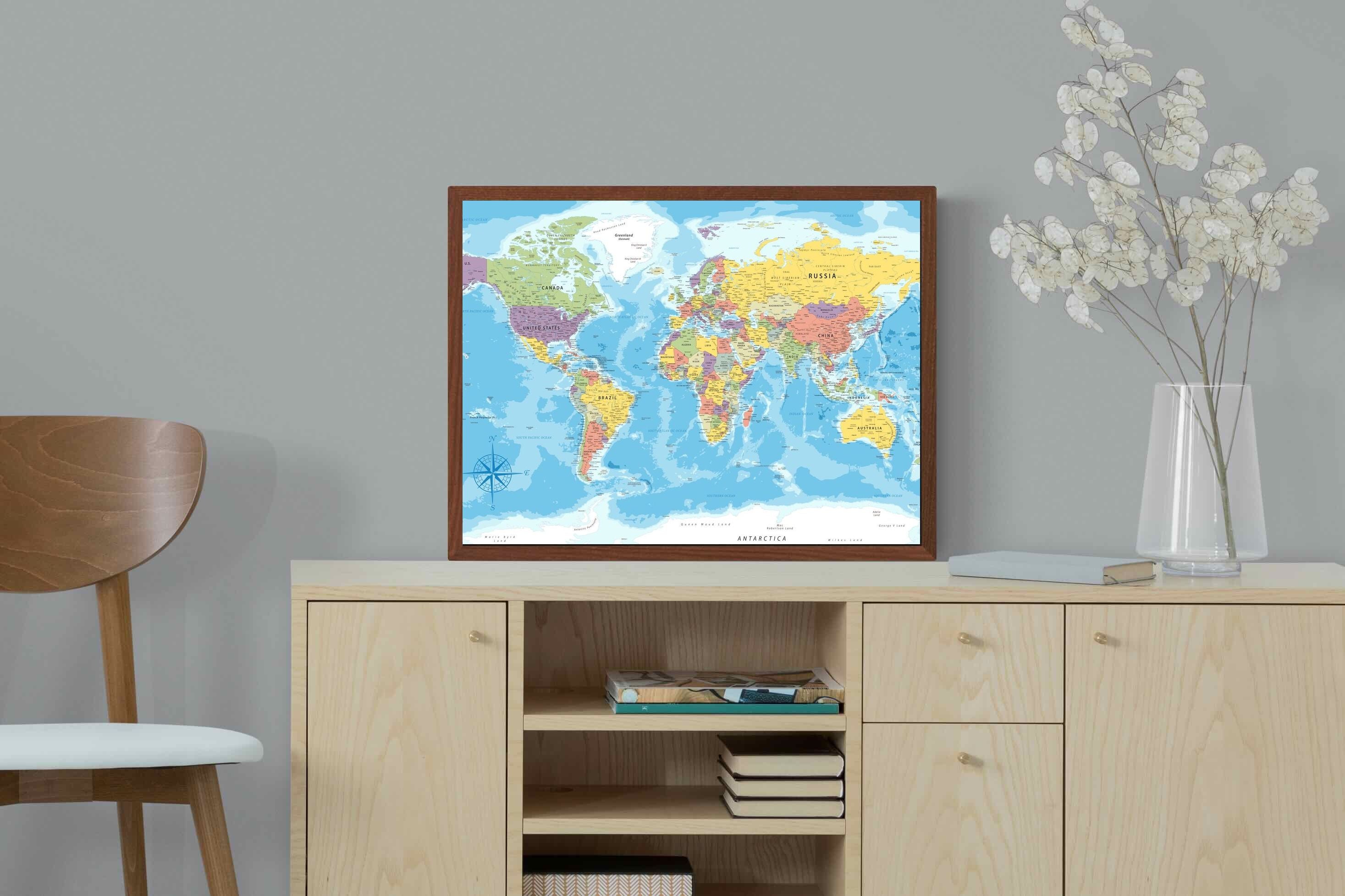 Pixalot Classic World Map