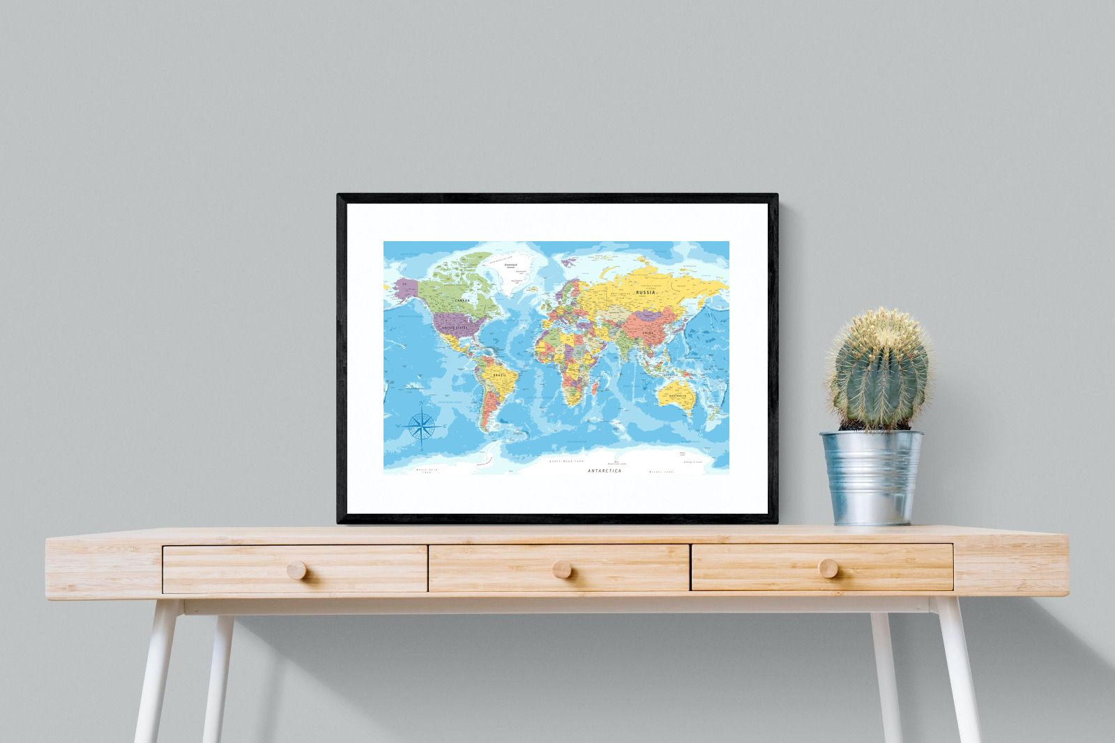 Pixalot Classic World Map