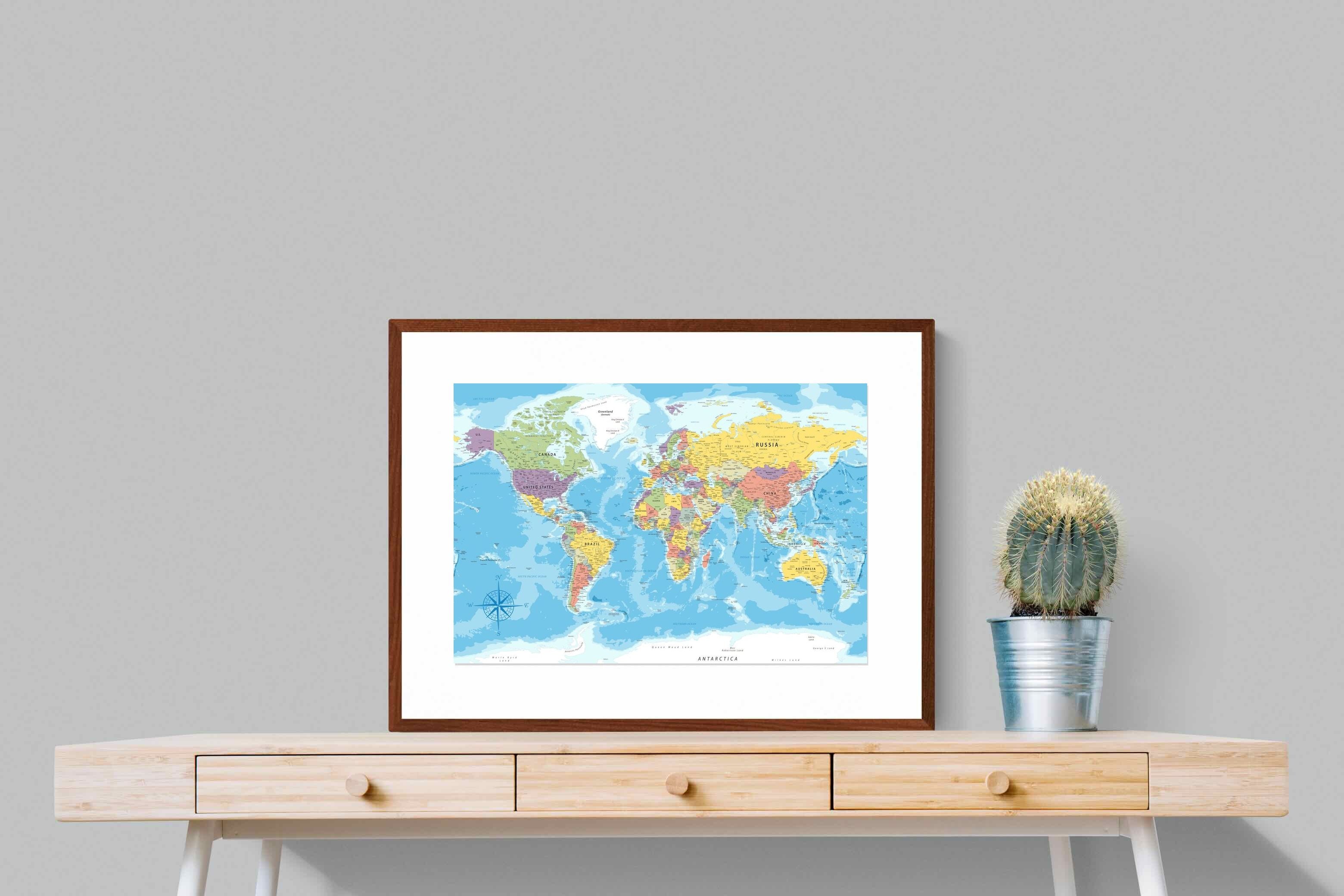 Pixalot Classic World Map