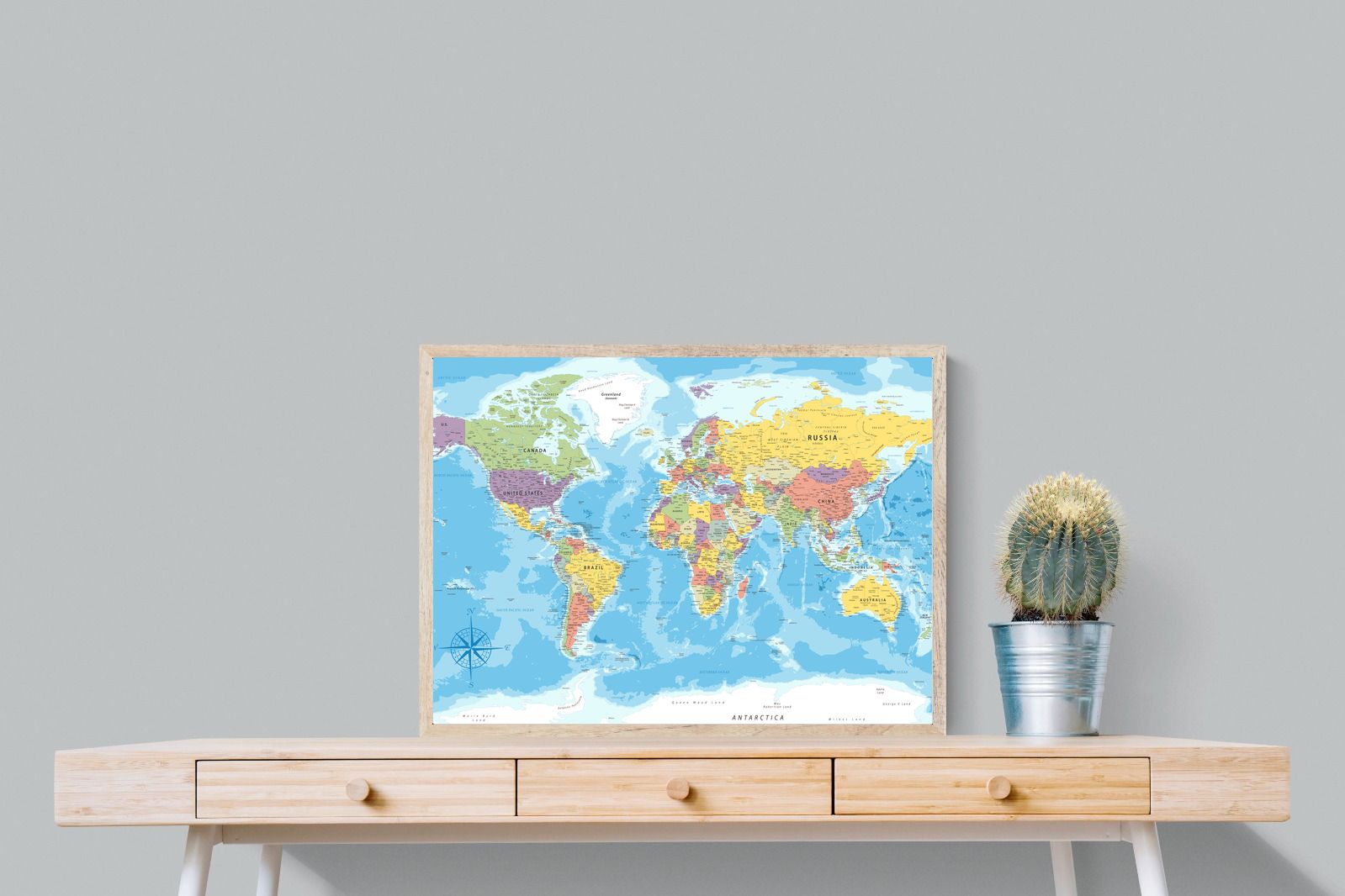 Pixalot Classic World Map