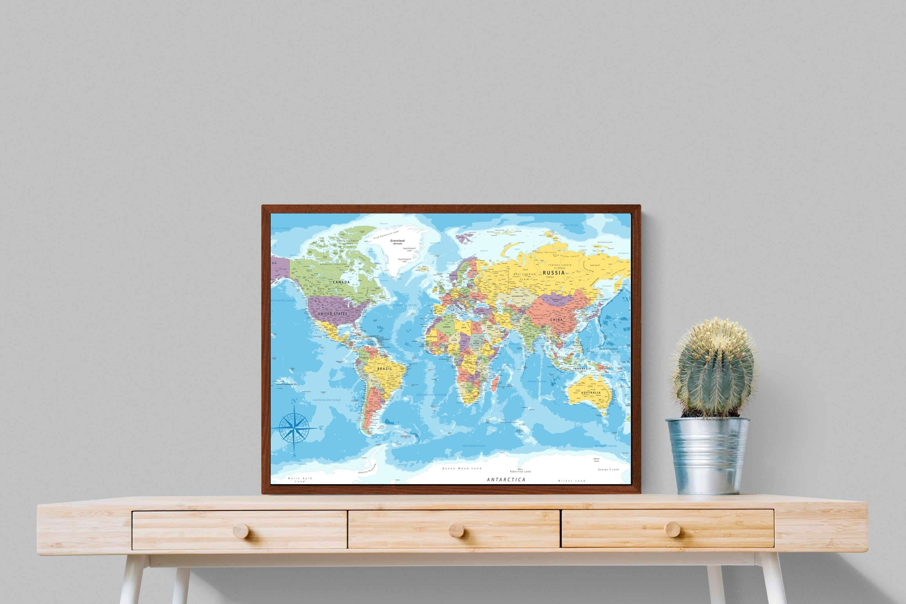 Pixalot Classic World Map