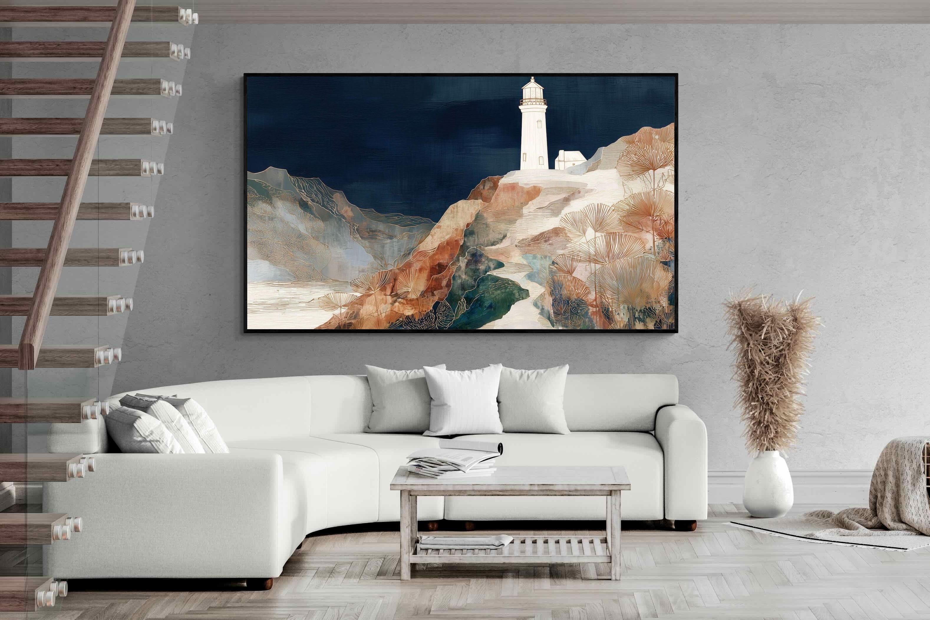 Pixalot ® Coastal Lighthouse at Night