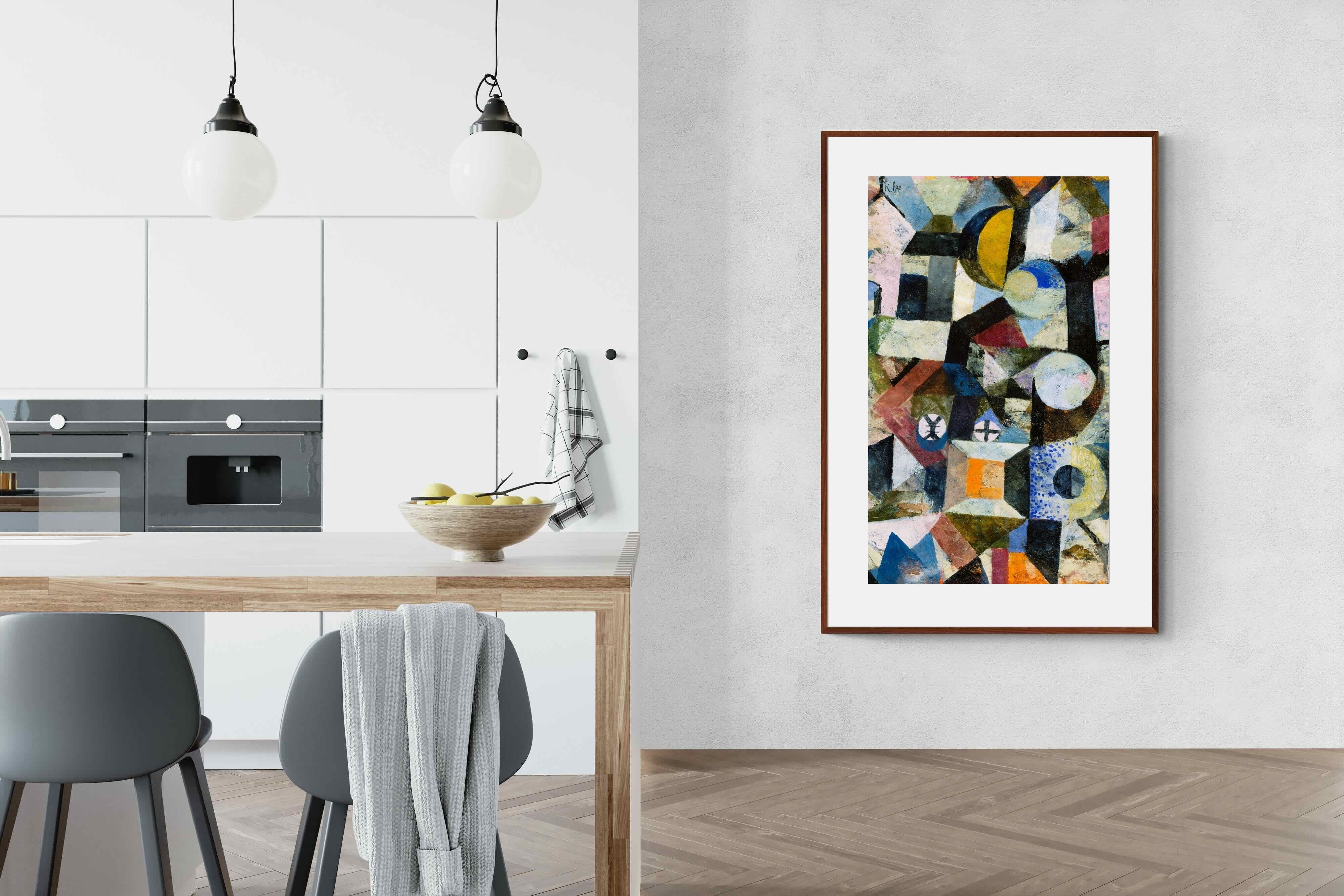 Pixalot Composition with the Yellow Half-Moon and the Y