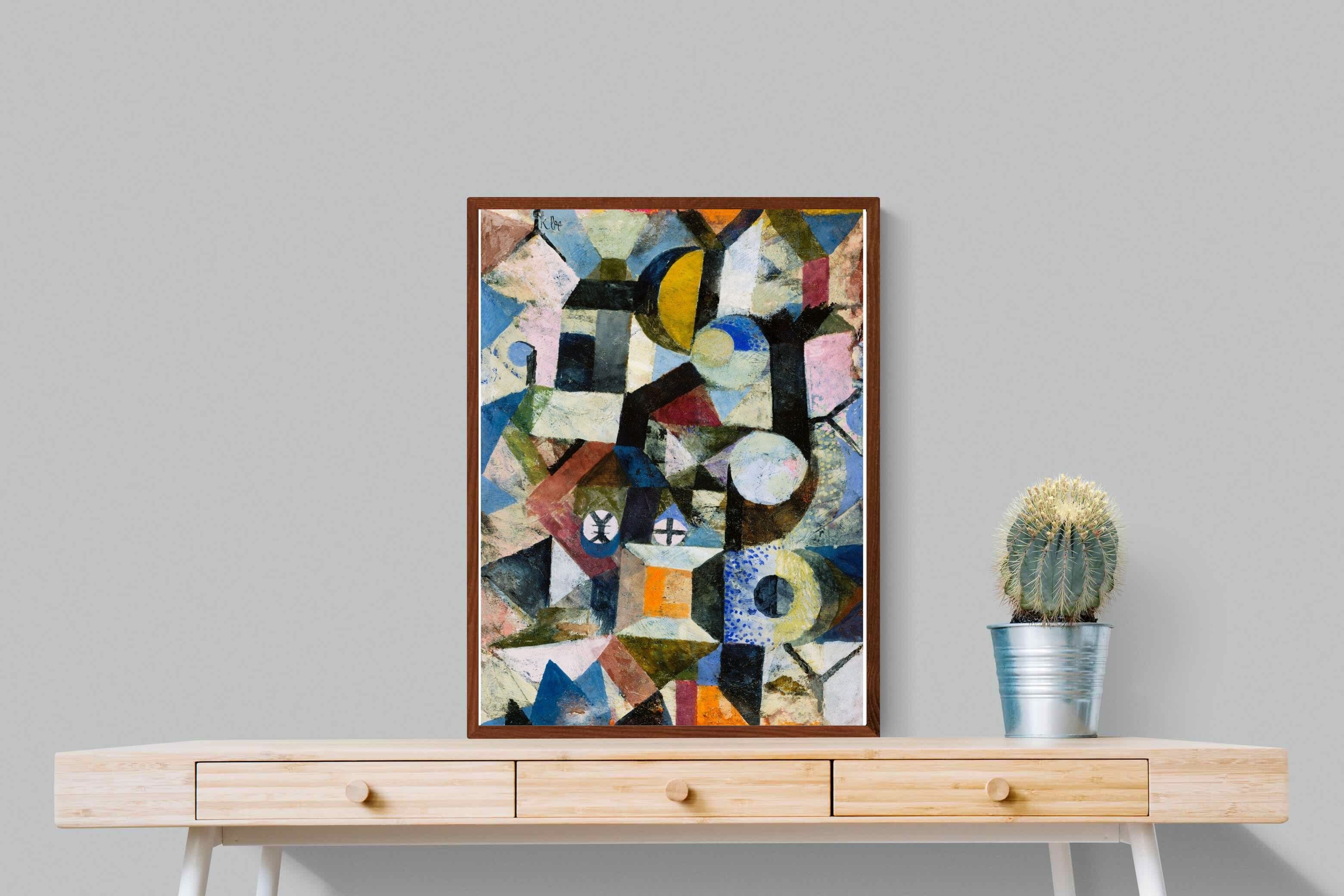 Pixalot Composition with the Yellow Half-Moon and the Y