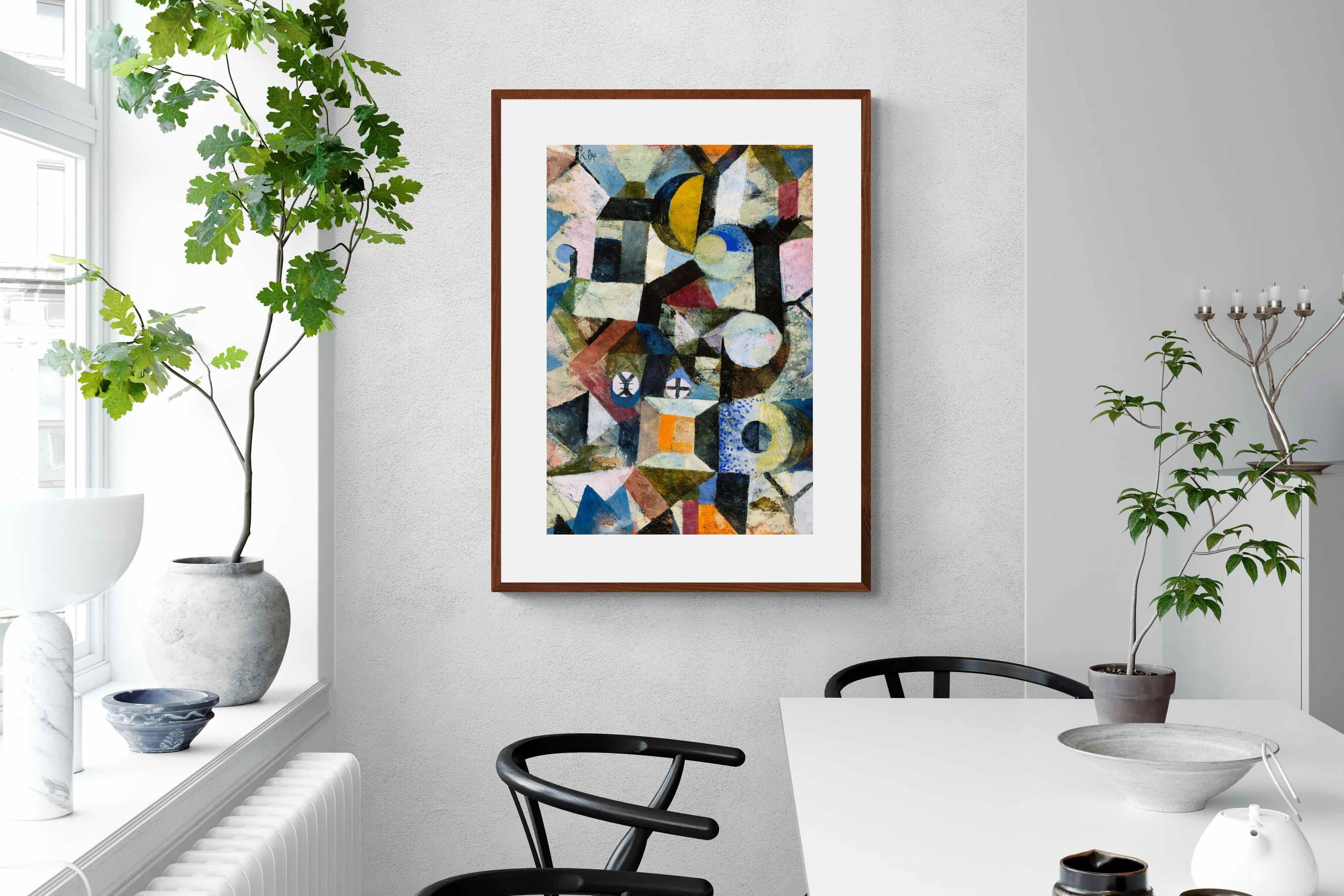 Pixalot Composition with the Yellow Half-Moon and the Y