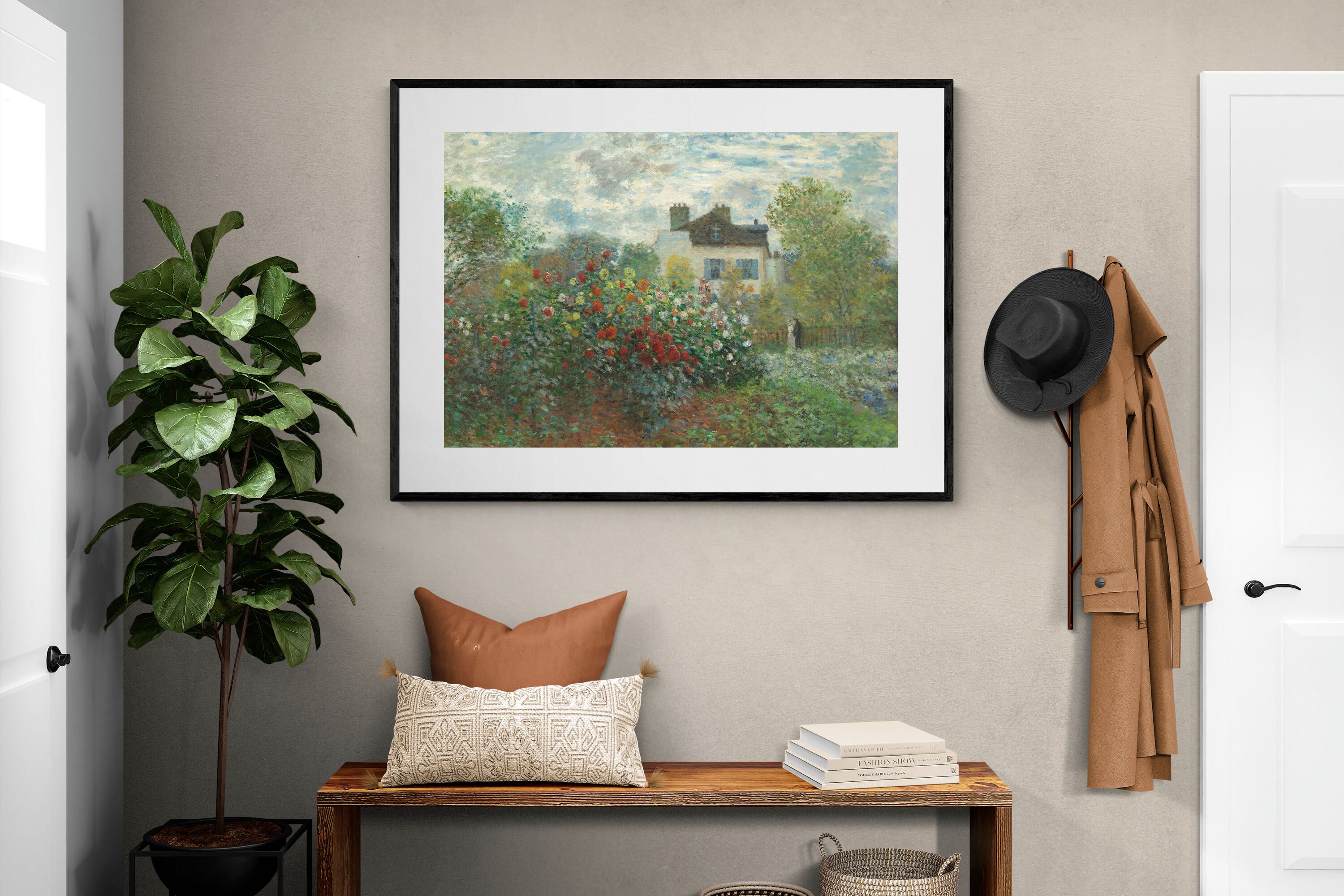 Pixalot Corner of the Garden with Dahlias