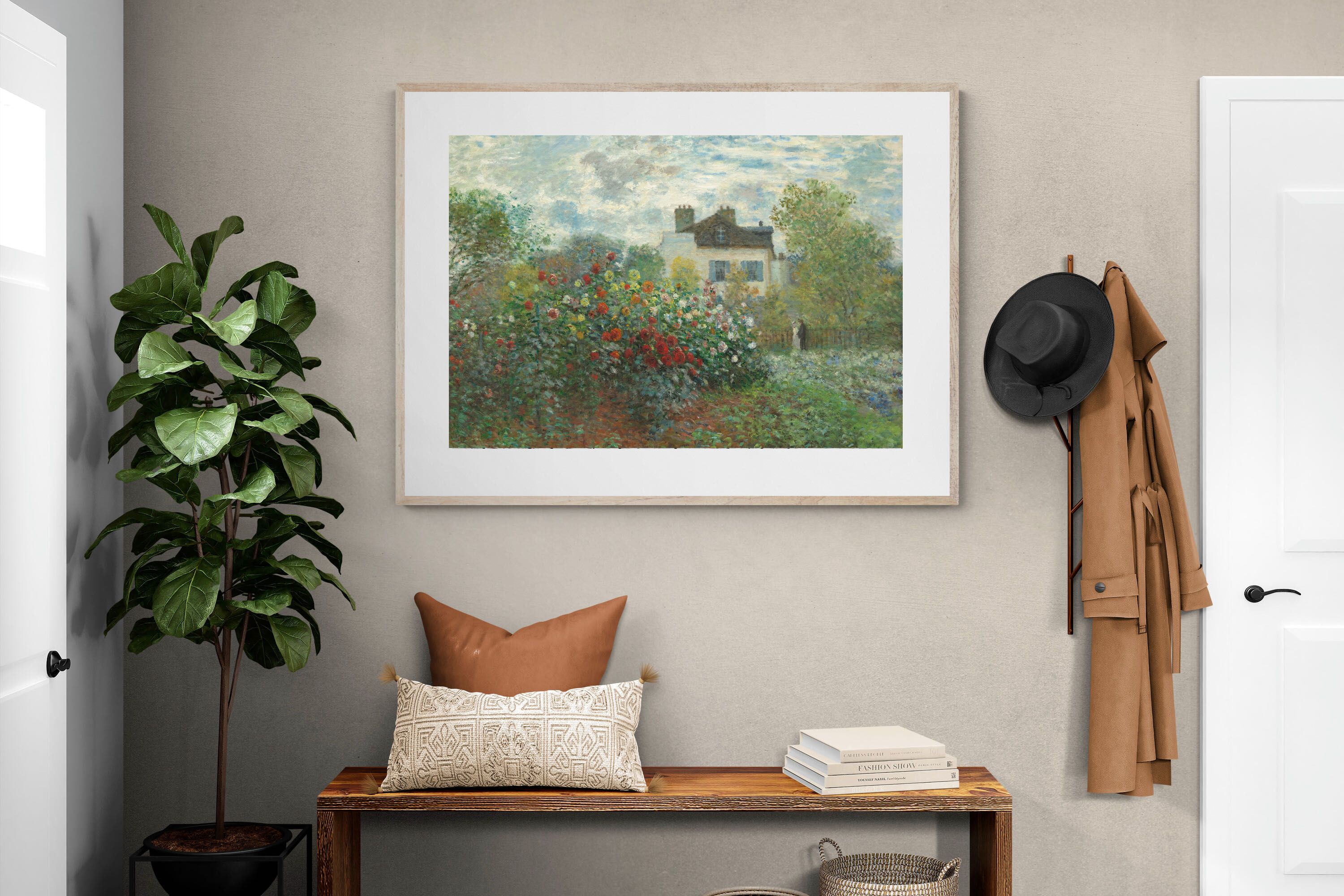 Pixalot Corner of the Garden with Dahlias