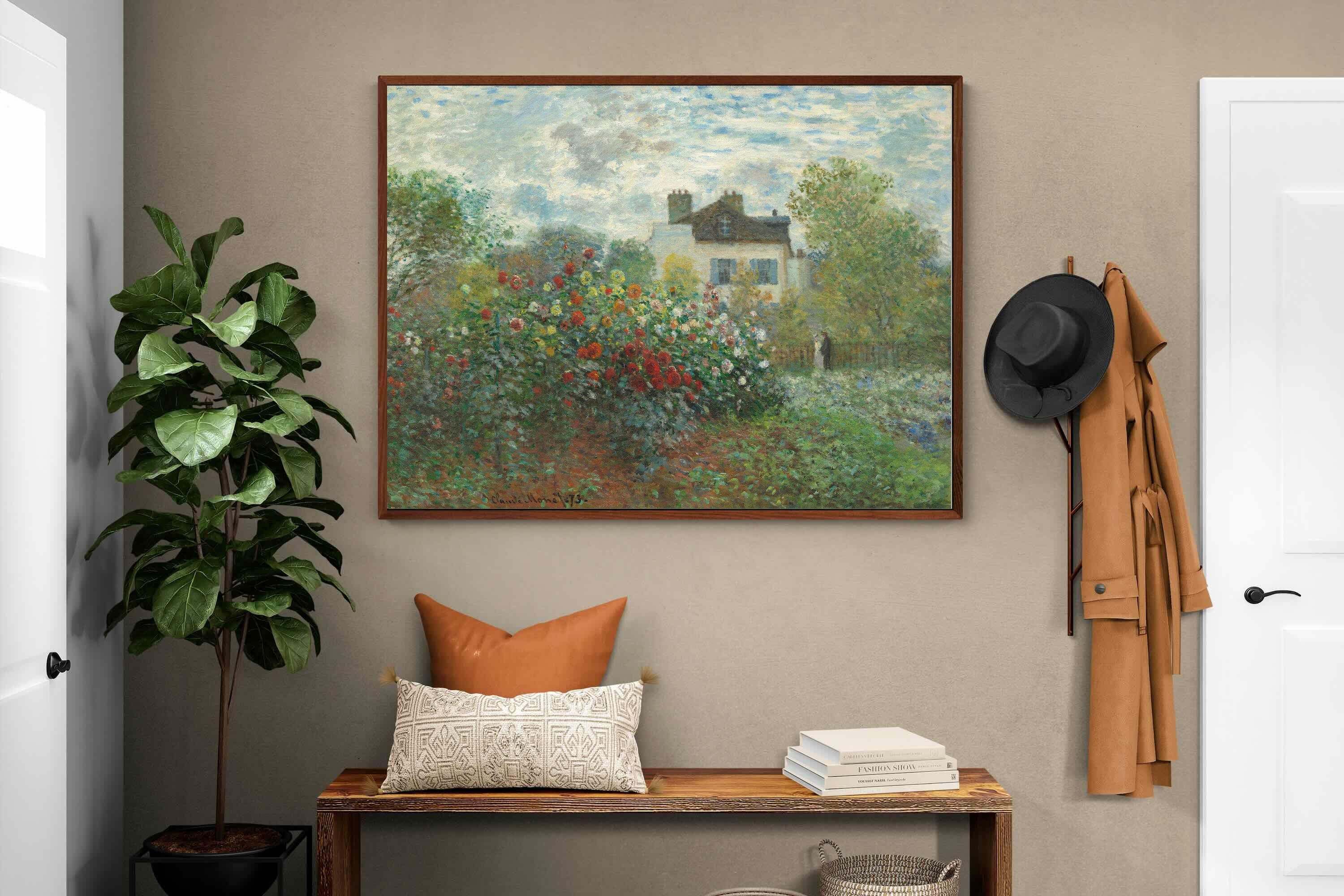 Pixalot Corner of the Garden with Dahlias