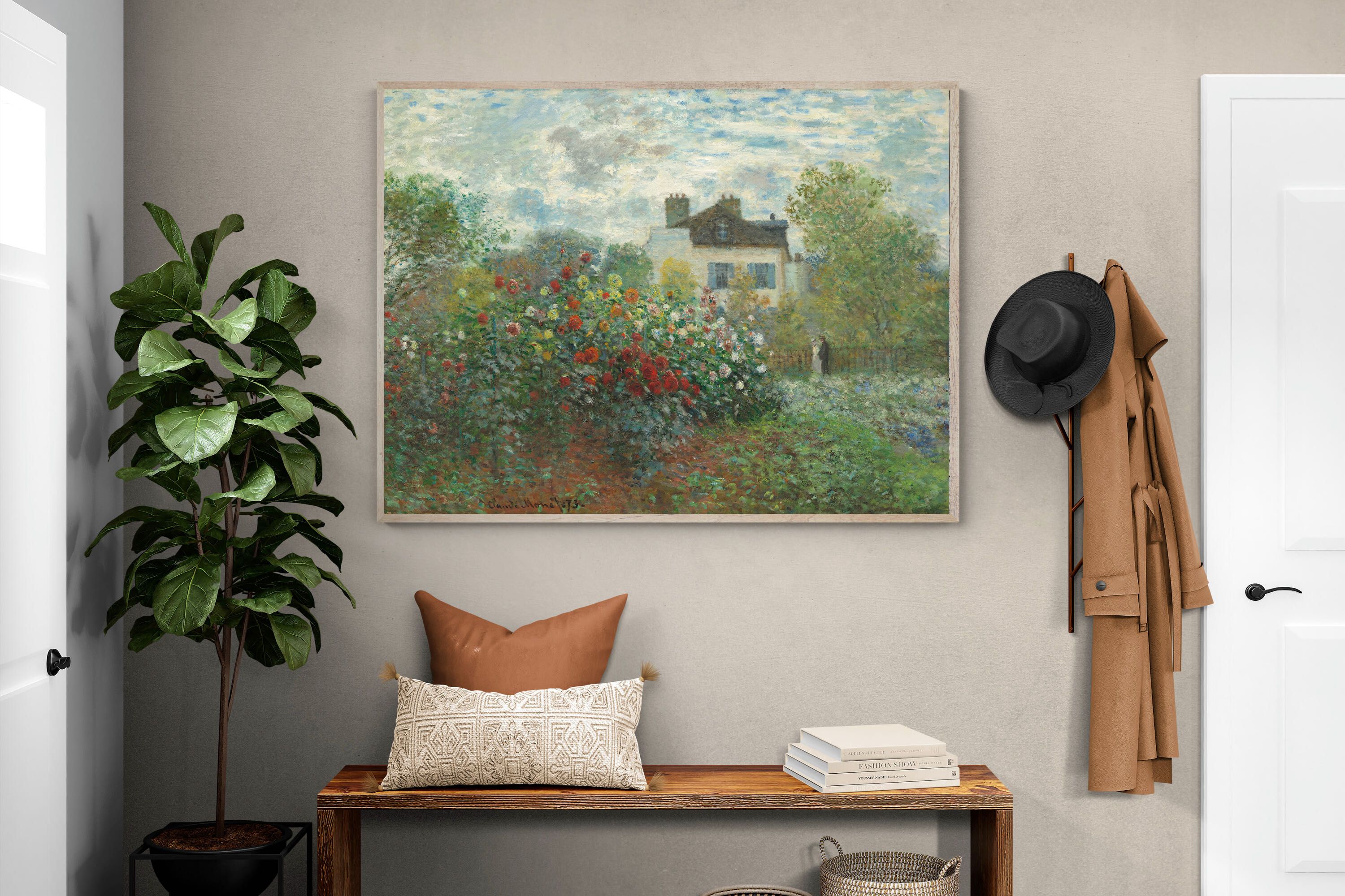 Pixalot Corner of the Garden with Dahlias