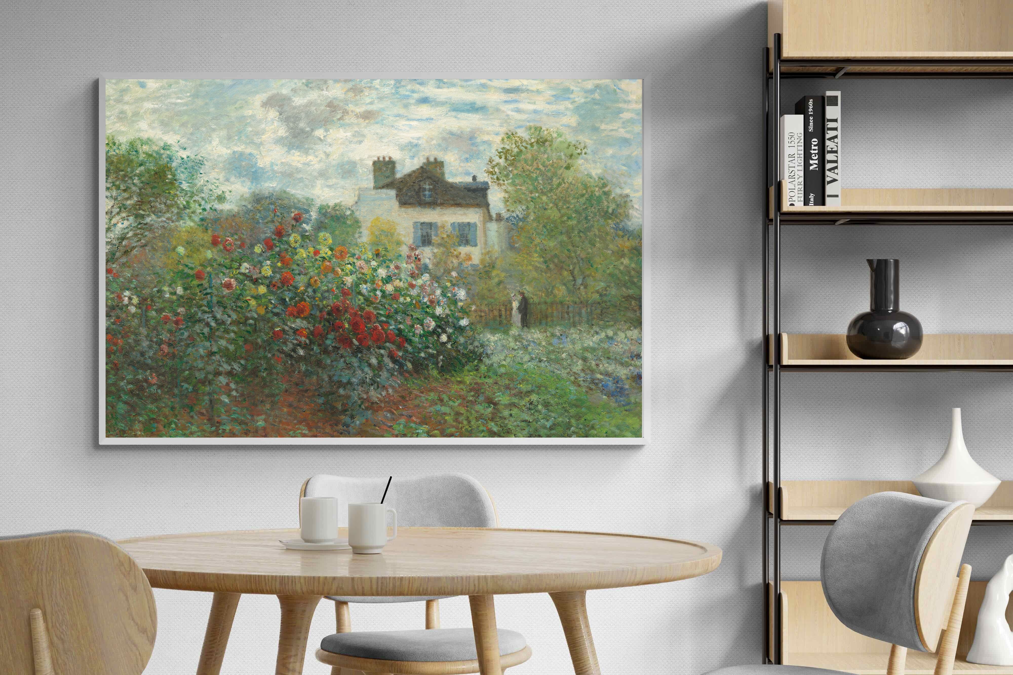 Pixalot Corner of the Garden with Dahlias