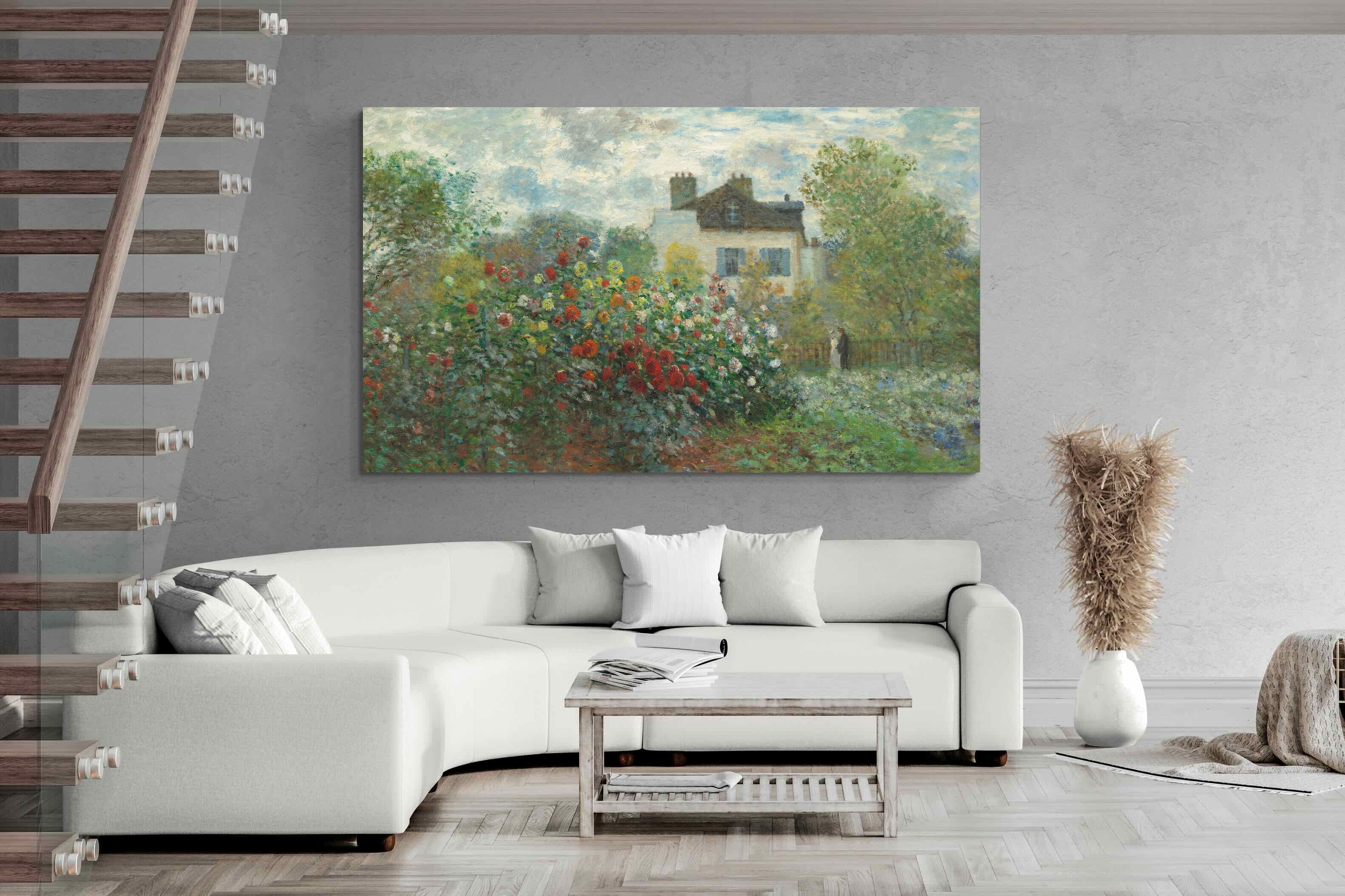 Pixalot Corner of the Garden with Dahlias