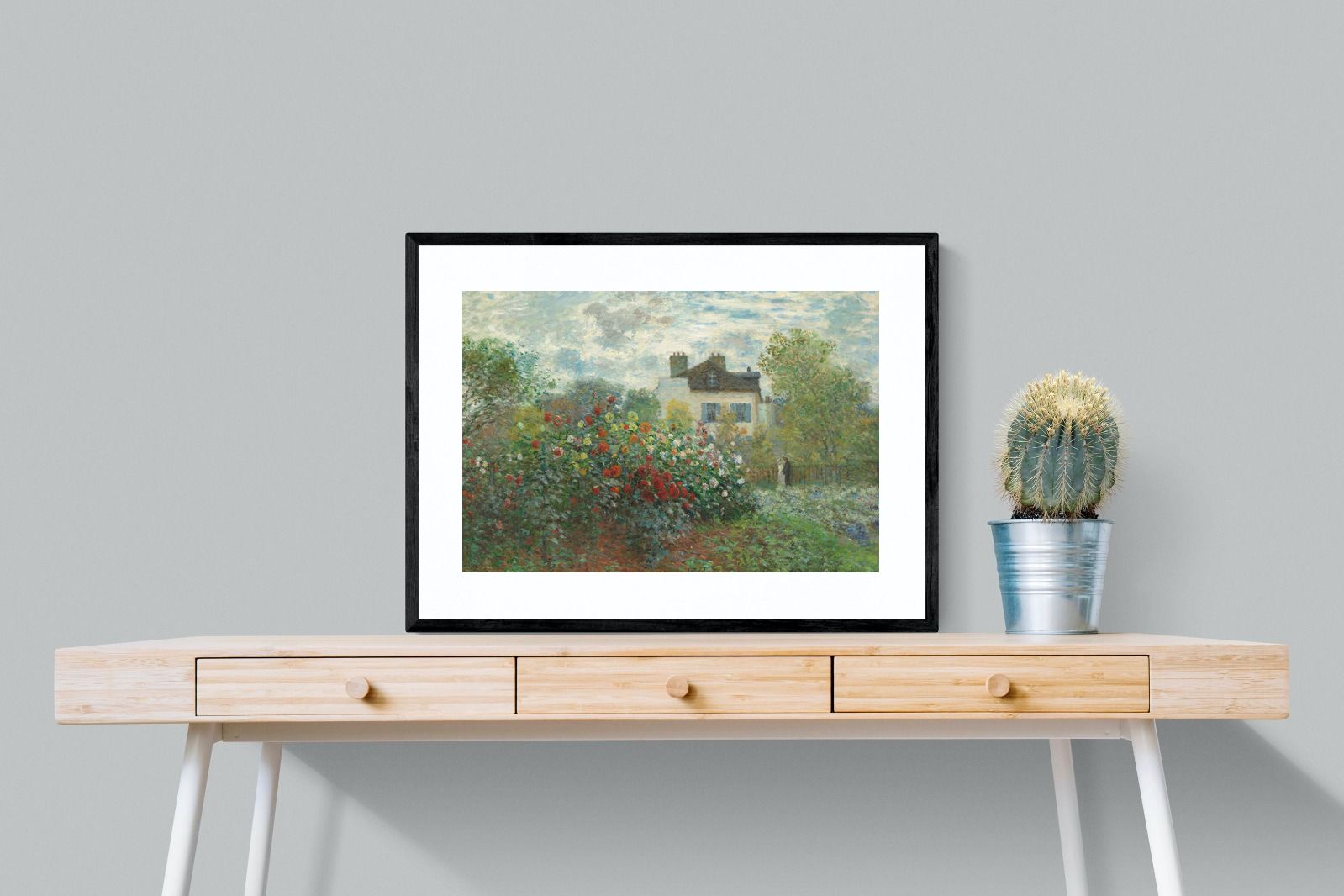 Pixalot Corner of the Garden with Dahlias