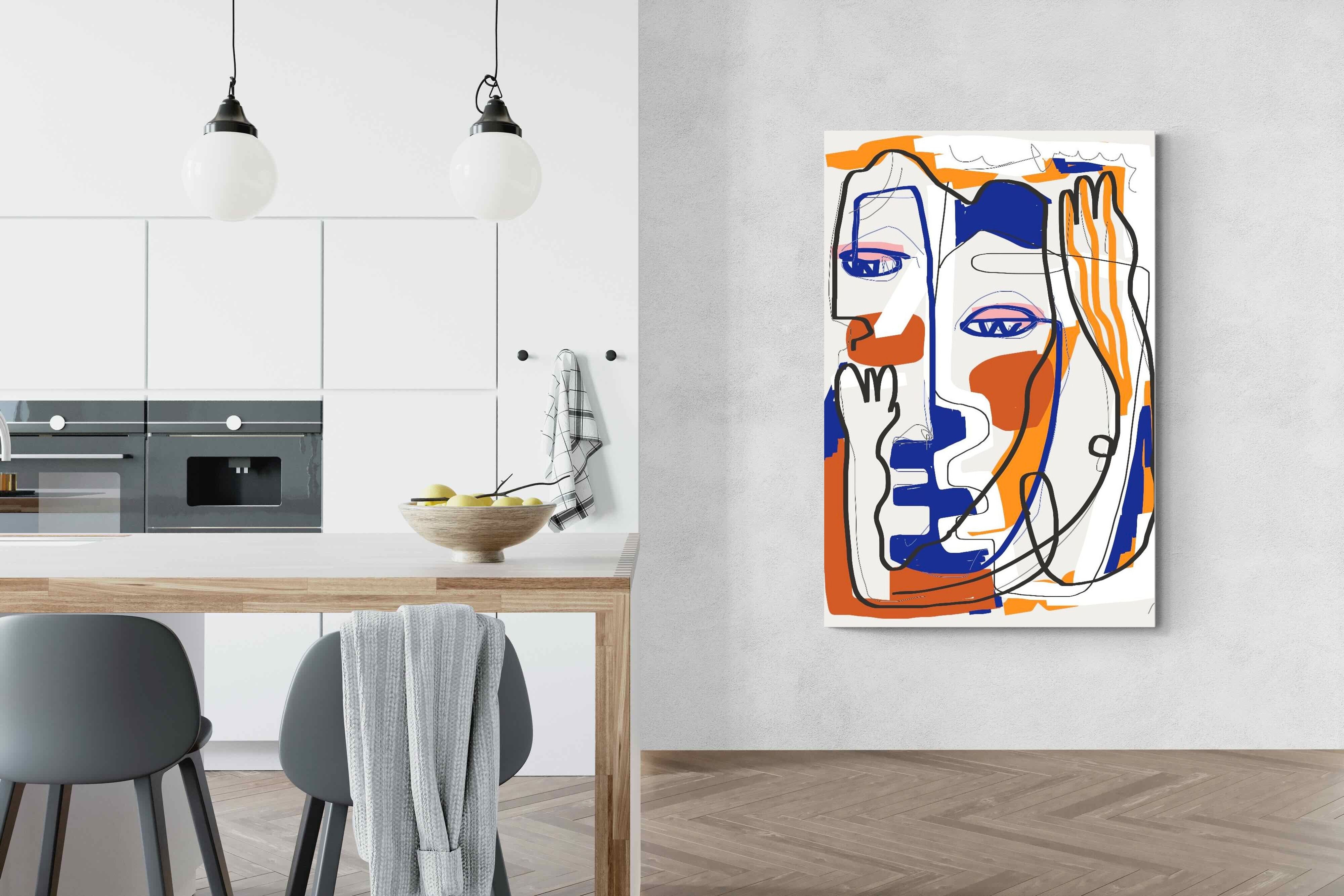 Pixalot Cubist Face