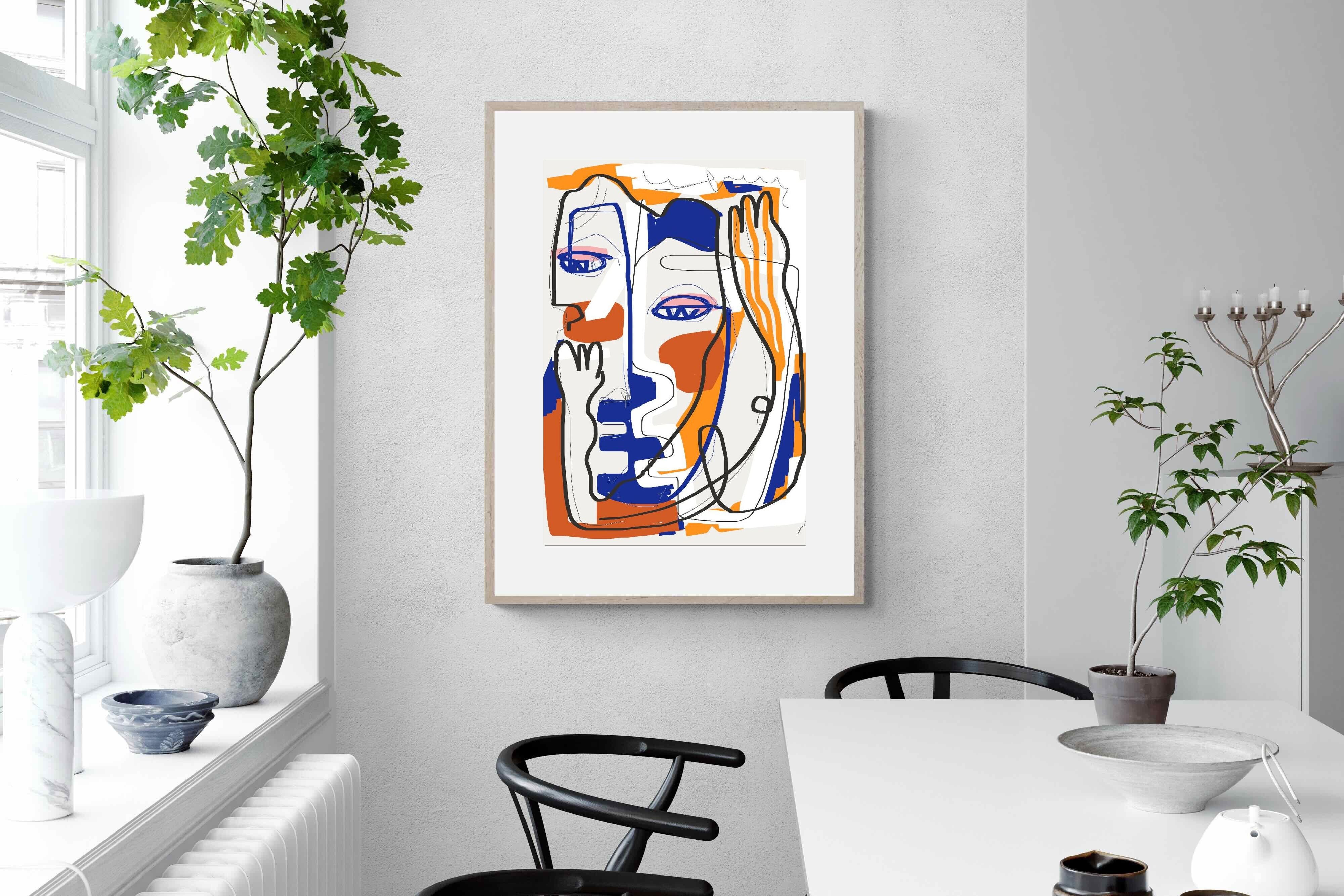 Pixalot Cubist Face