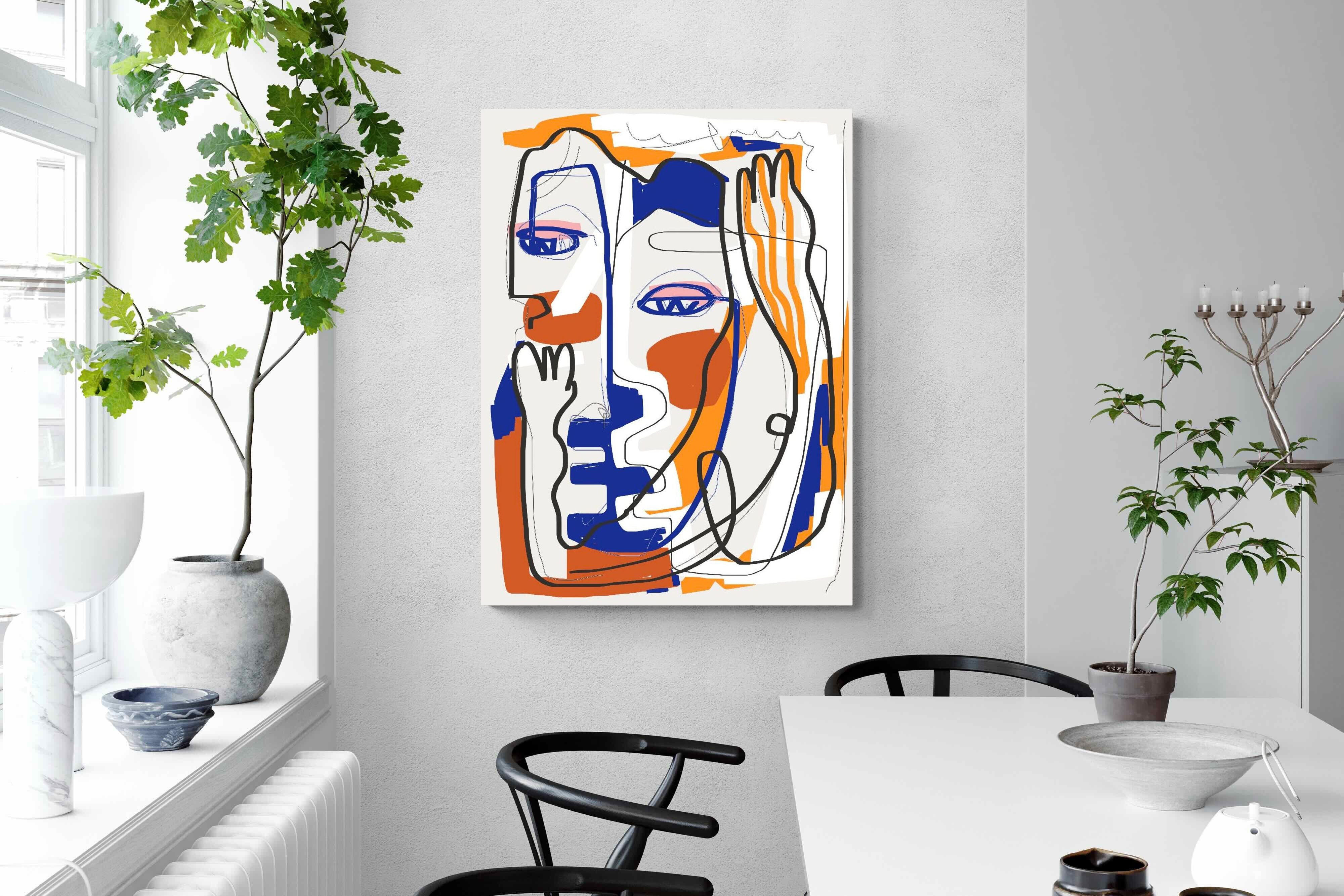 Pixalot Cubist Face