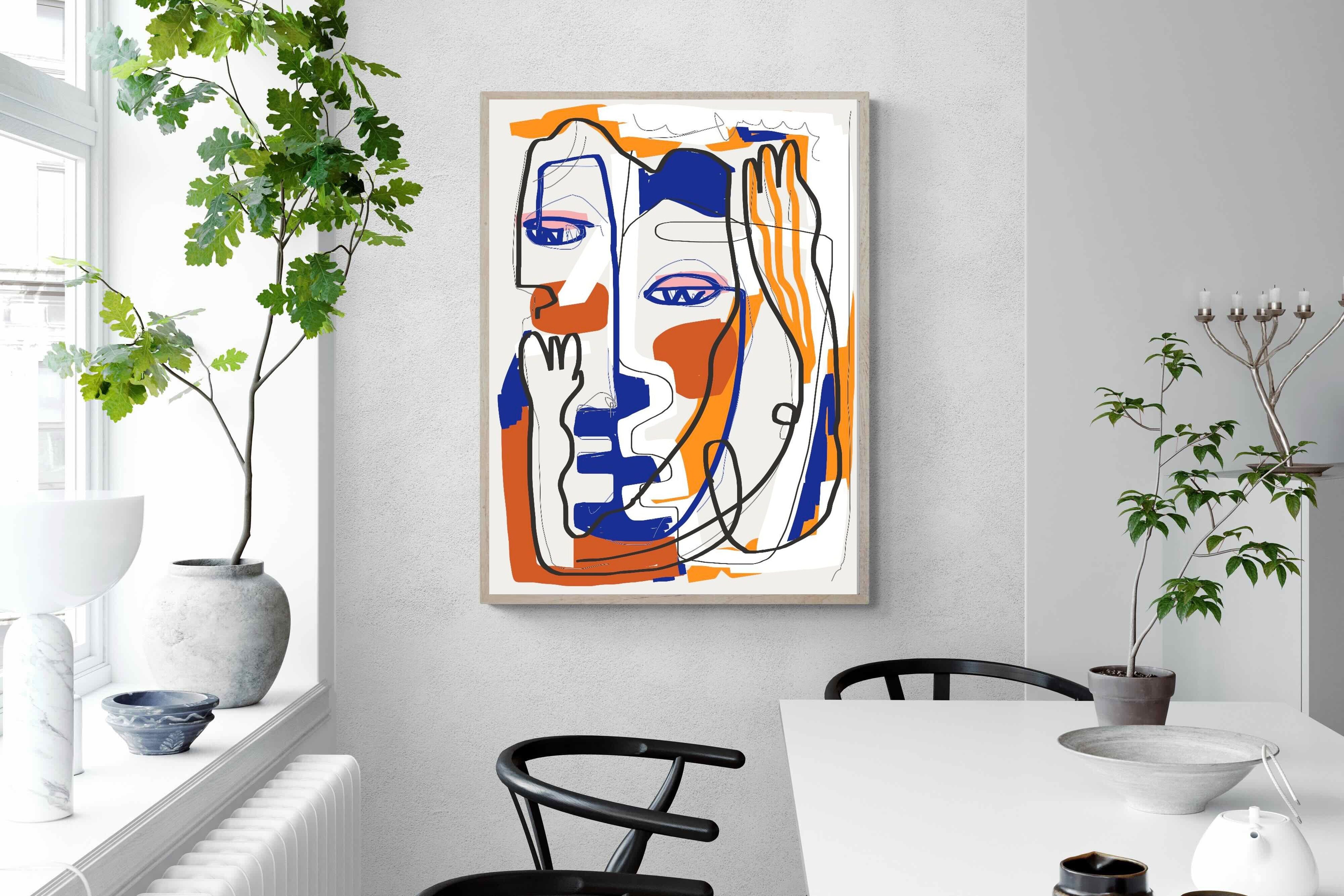 Pixalot Cubist Face