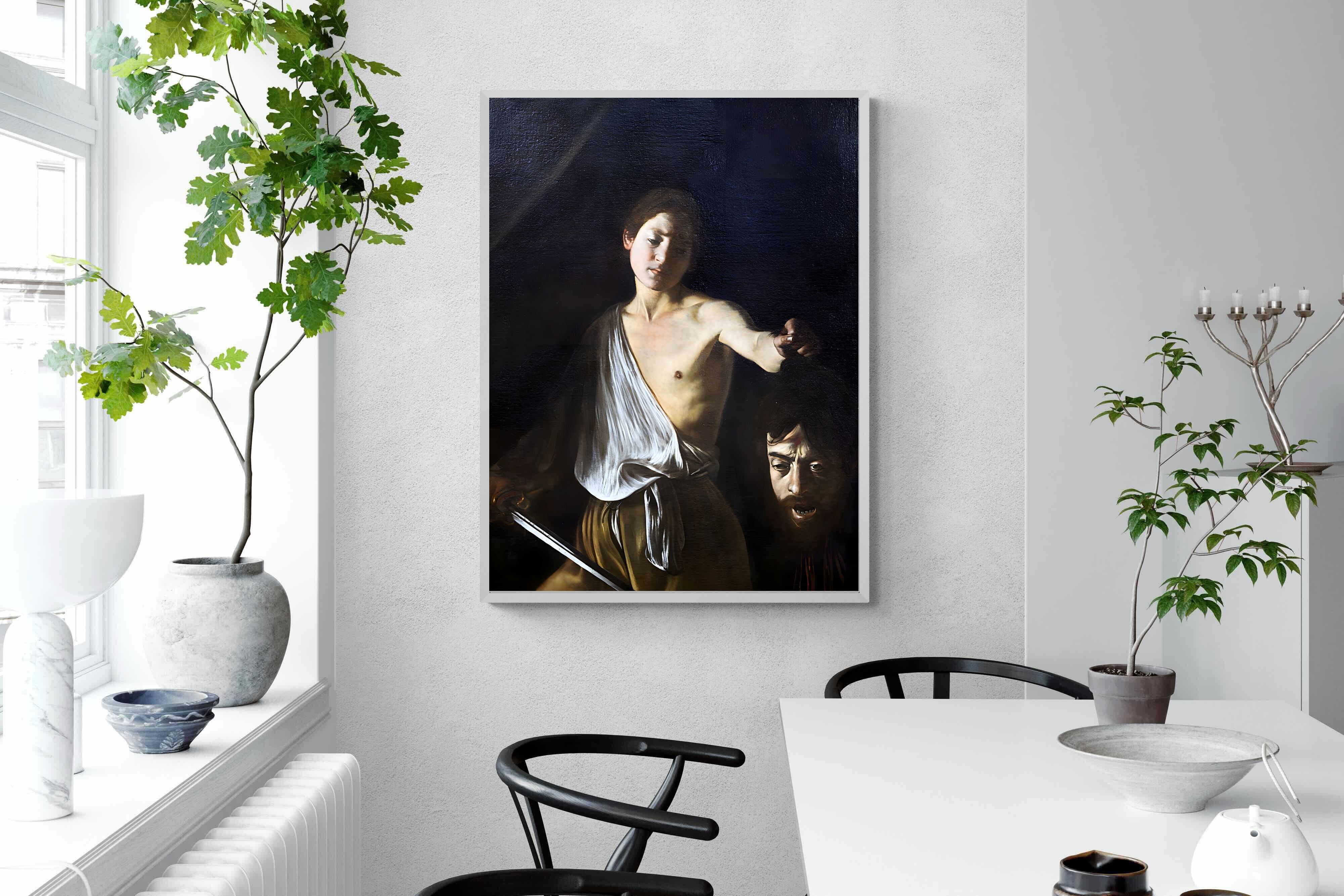 Pixalot David with the Head of Goliath