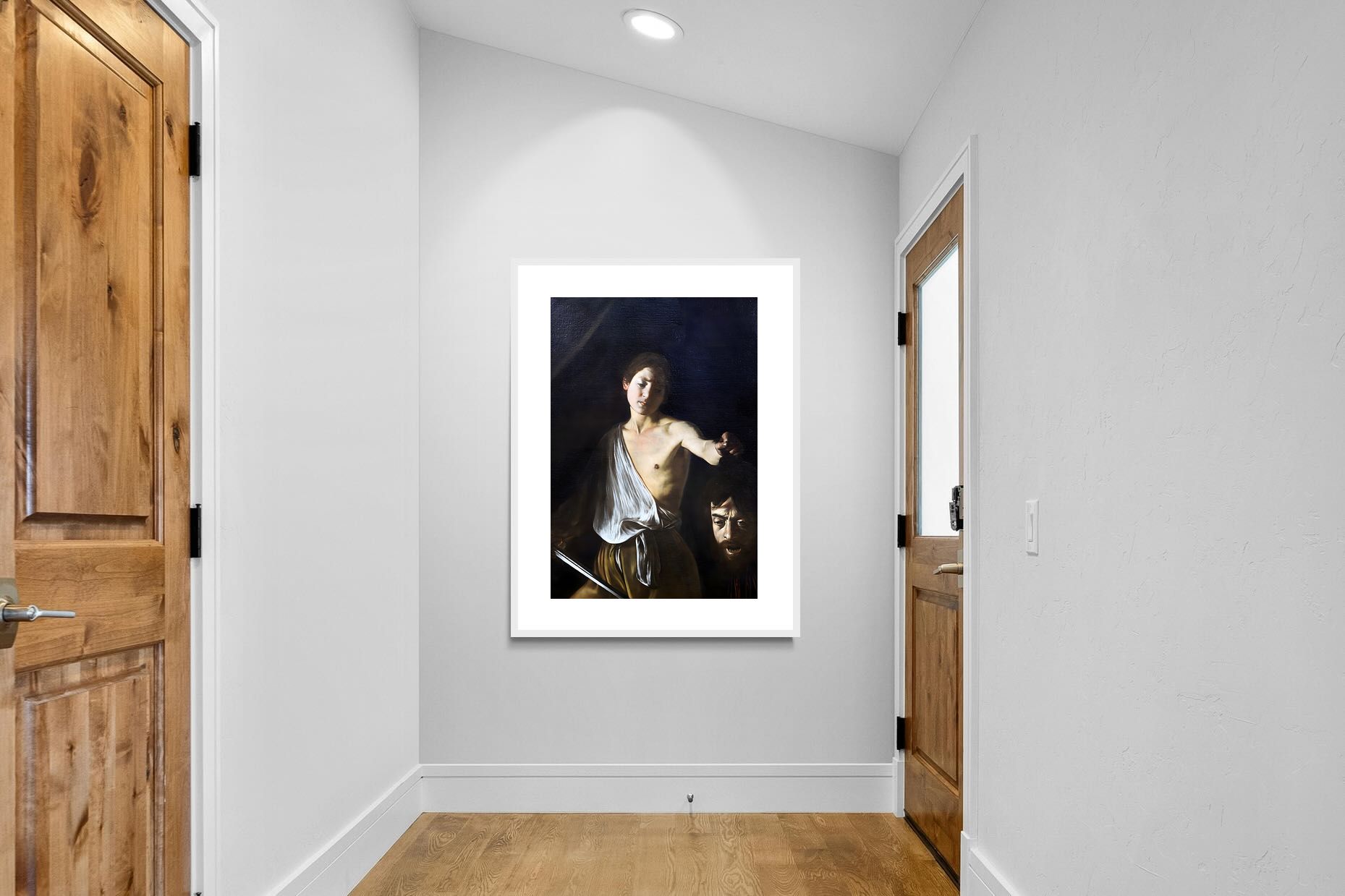 Pixalot David with the Head of Goliath