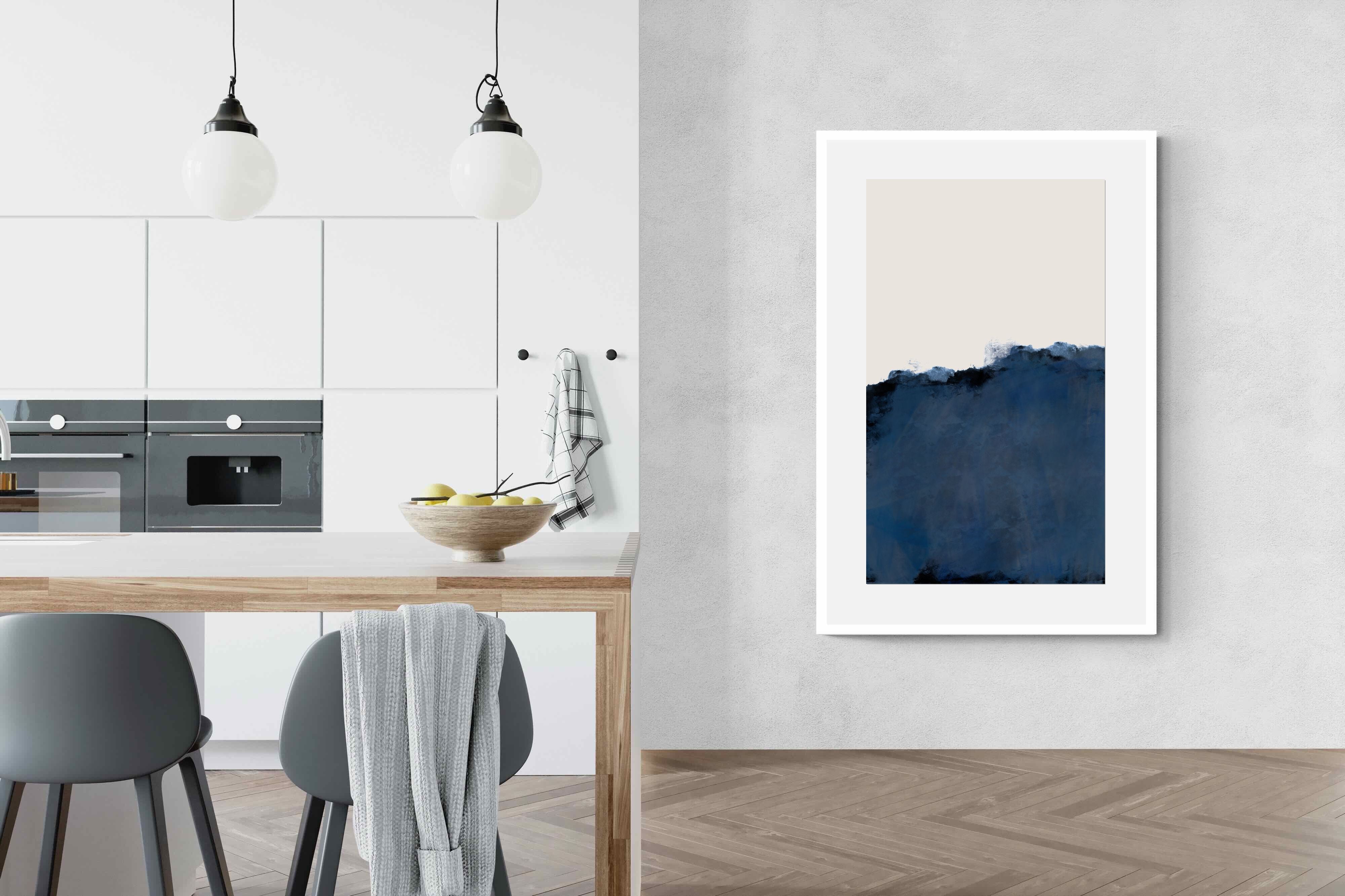 Pixalot Deep Blue Abstract