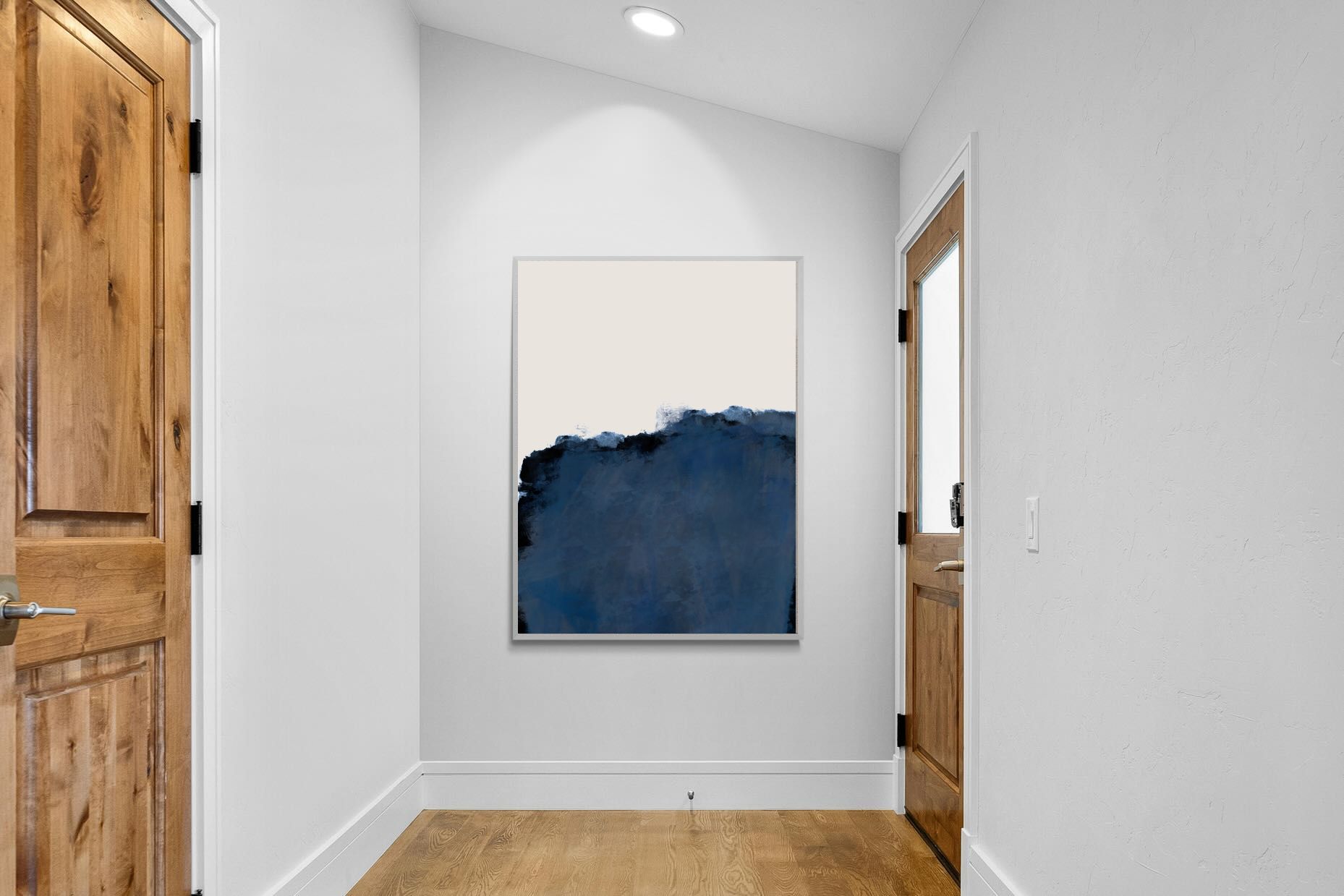 Pixalot Deep Blue Abstract