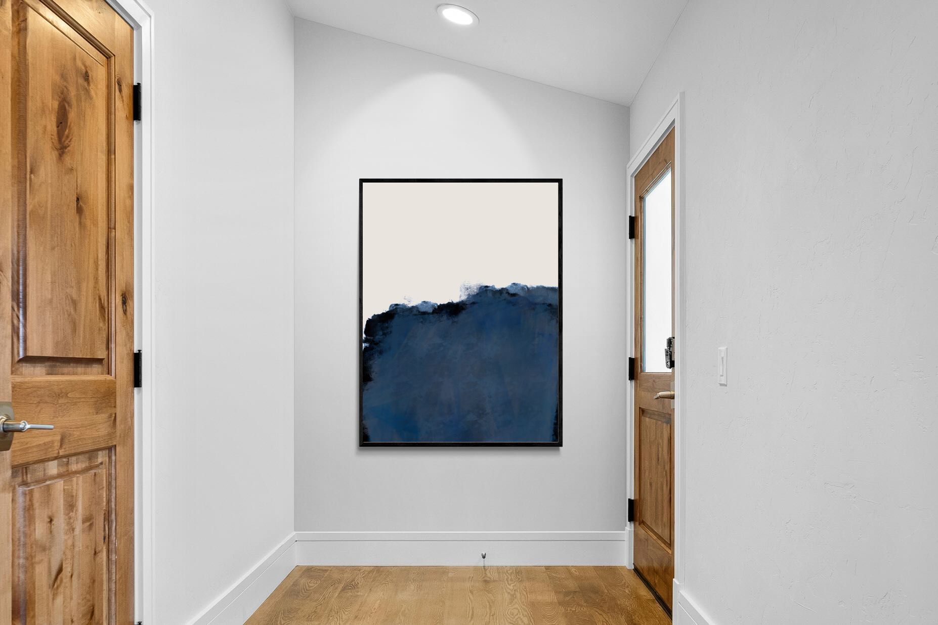 Pixalot Deep Blue Abstract