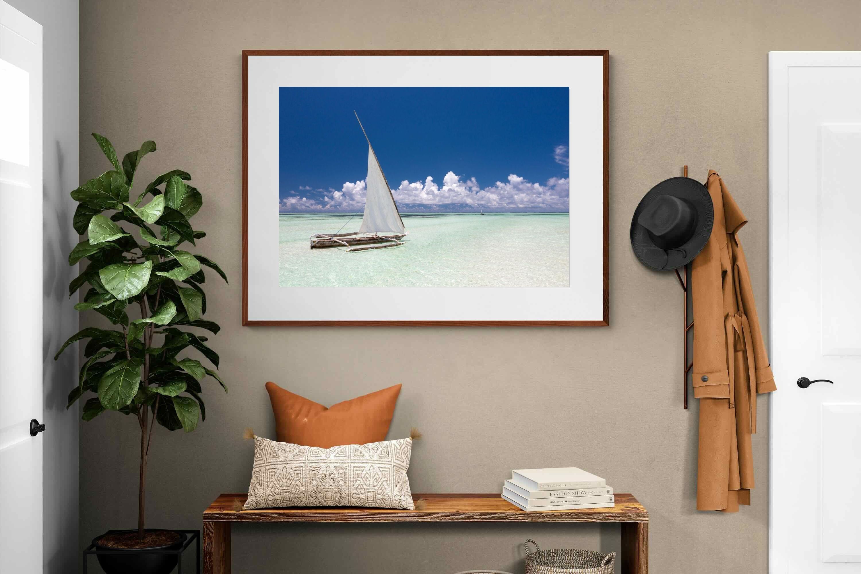 Pixalot ® Dhow on Blue