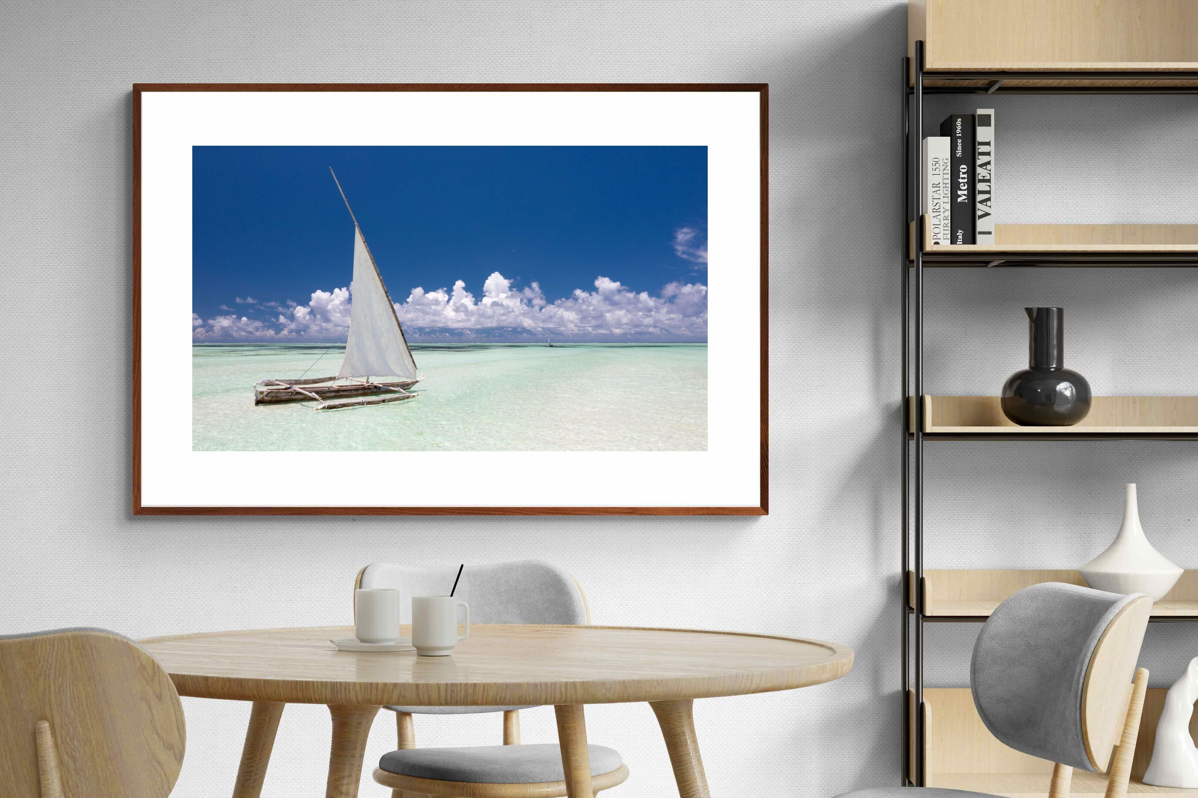 Pixalot ® Dhow on Blue