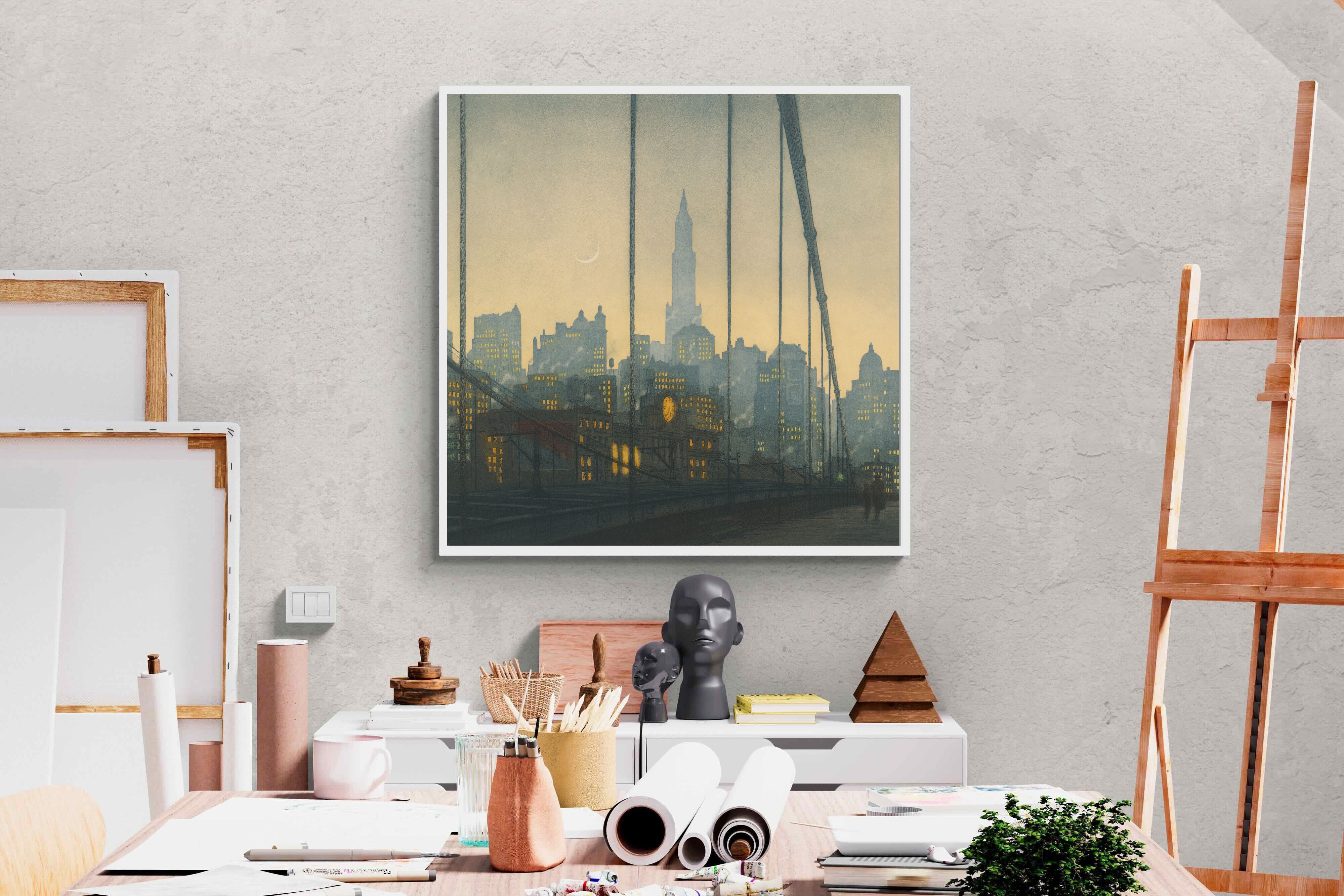 Pixalot Early Morning Brooklyn Bridge