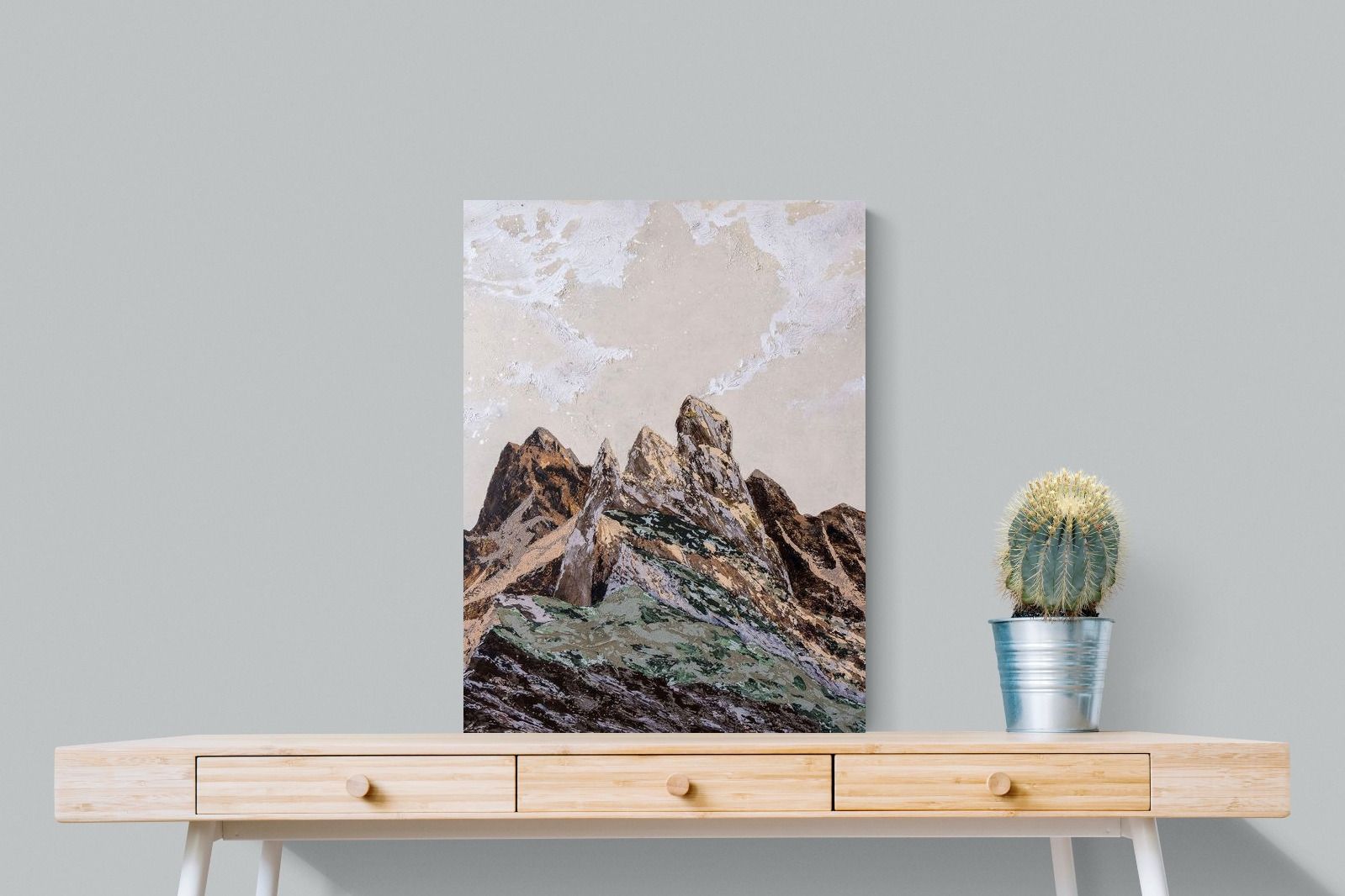 Pixalot Earthy Textured Mountains