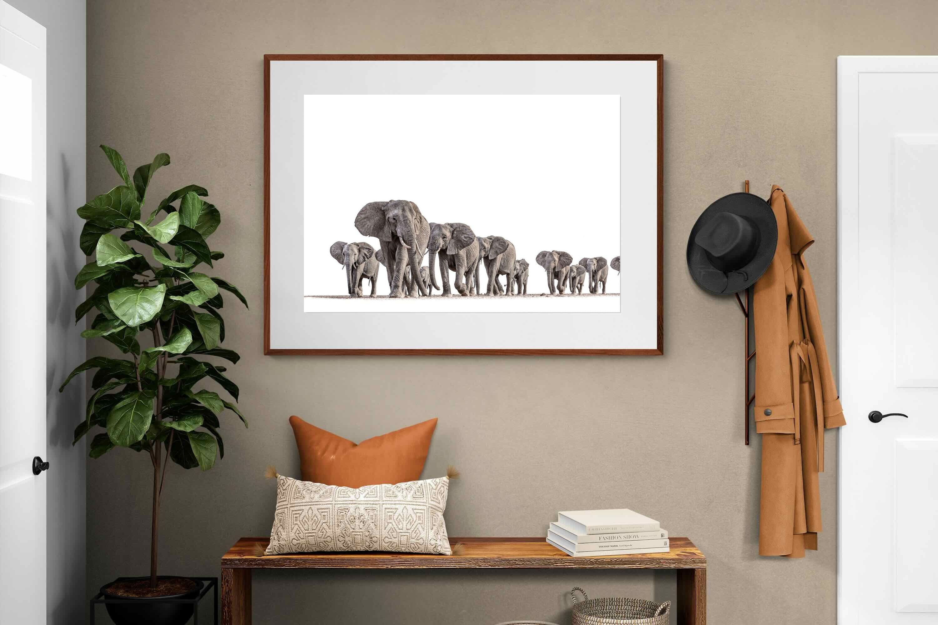 Pixalot ® Elephant Convoy (high key)