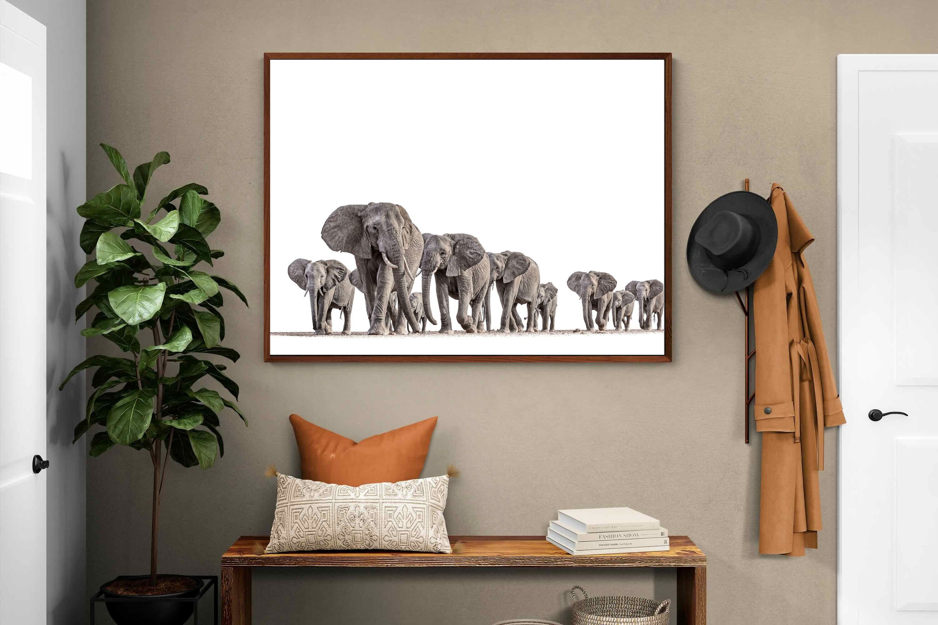 Pixalot ® Elephant Convoy (high key)