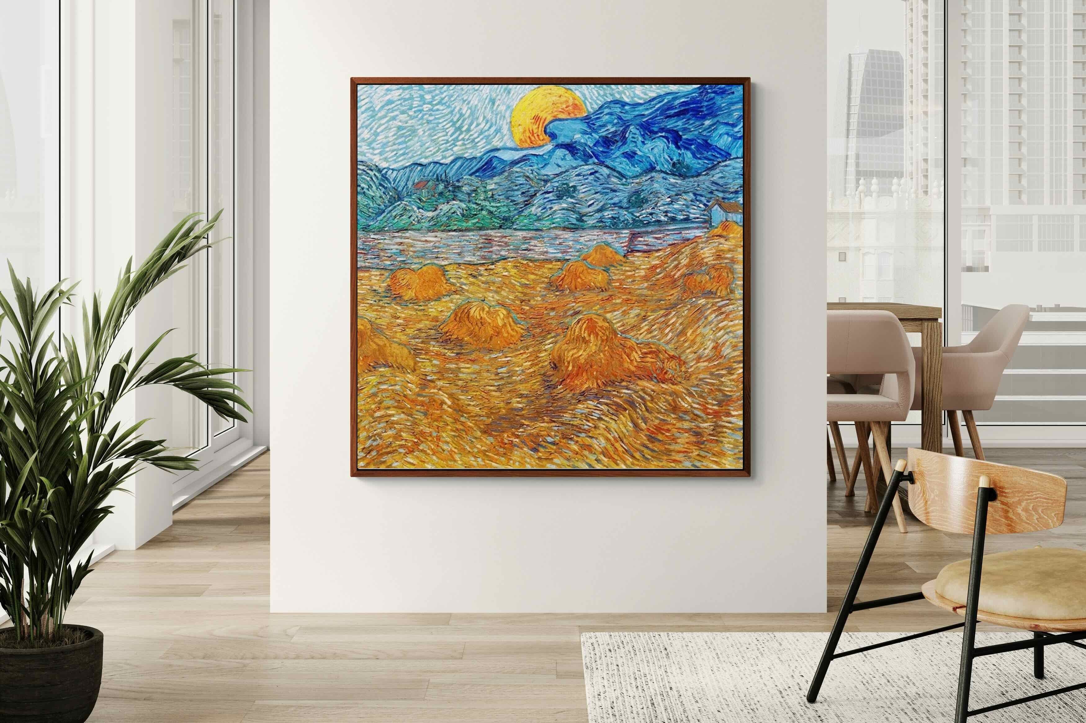 Pixalot ® Evening Landscape with Rising Moon