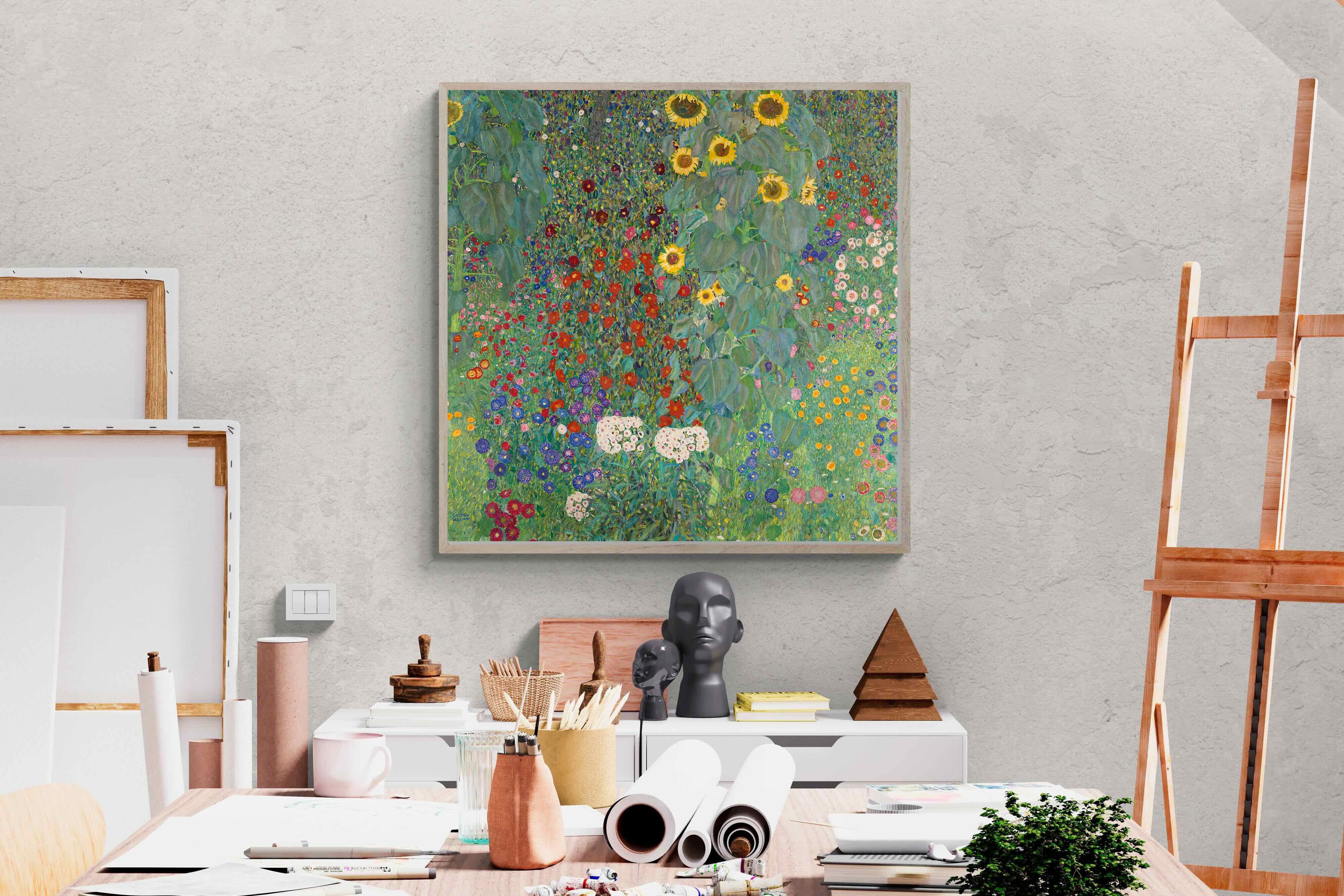 Pixalot Farm Garden with Sunflowers