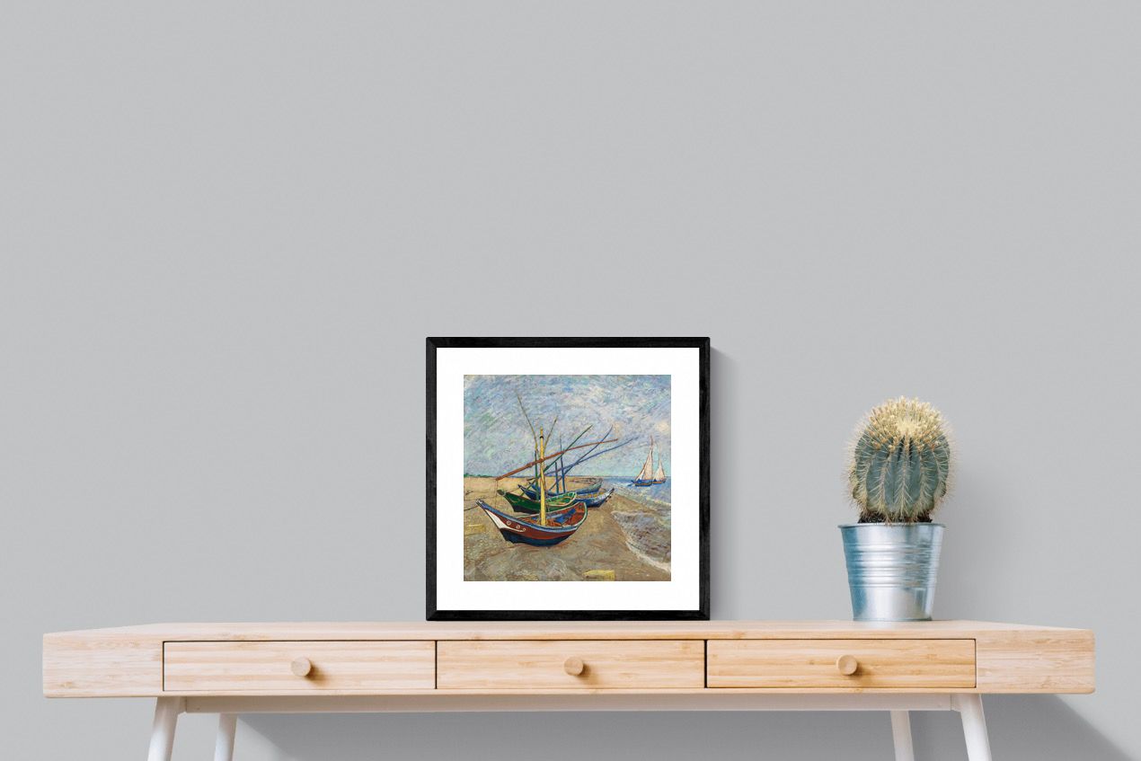 Pixalot Fishing Boats on the Beach at Saintes-Maries