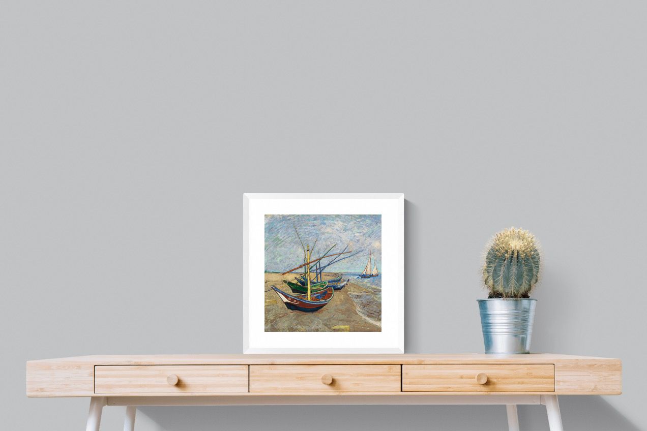 Pixalot Fishing Boats on the Beach at Saintes-Maries