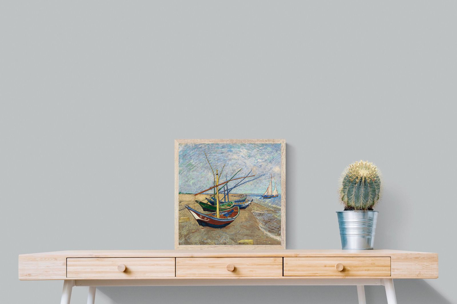 Pixalot Fishing Boats on the Beach at Saintes-Maries