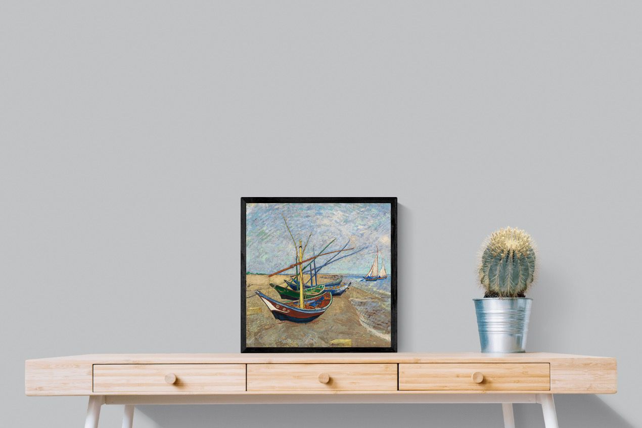 Pixalot Fishing Boats on the Beach at Saintes-Maries