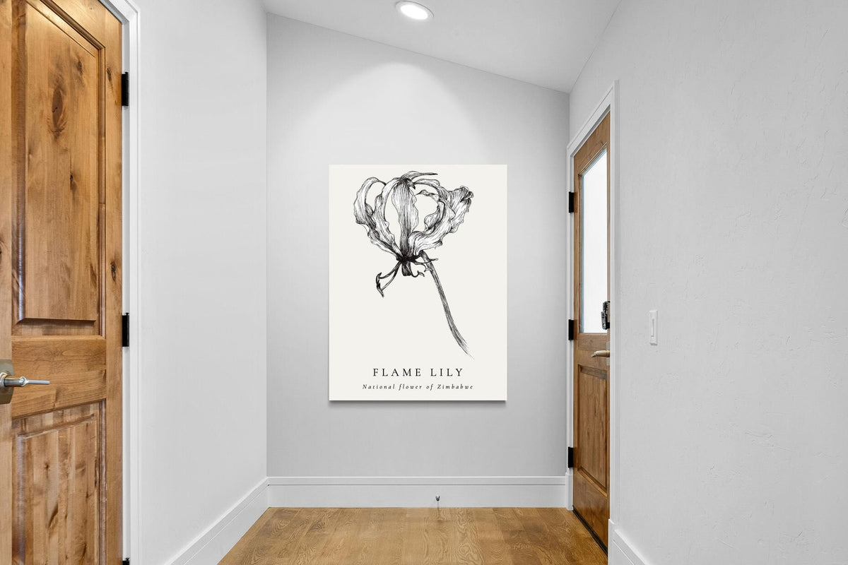 Pixalot ® Flame Lily Illustration