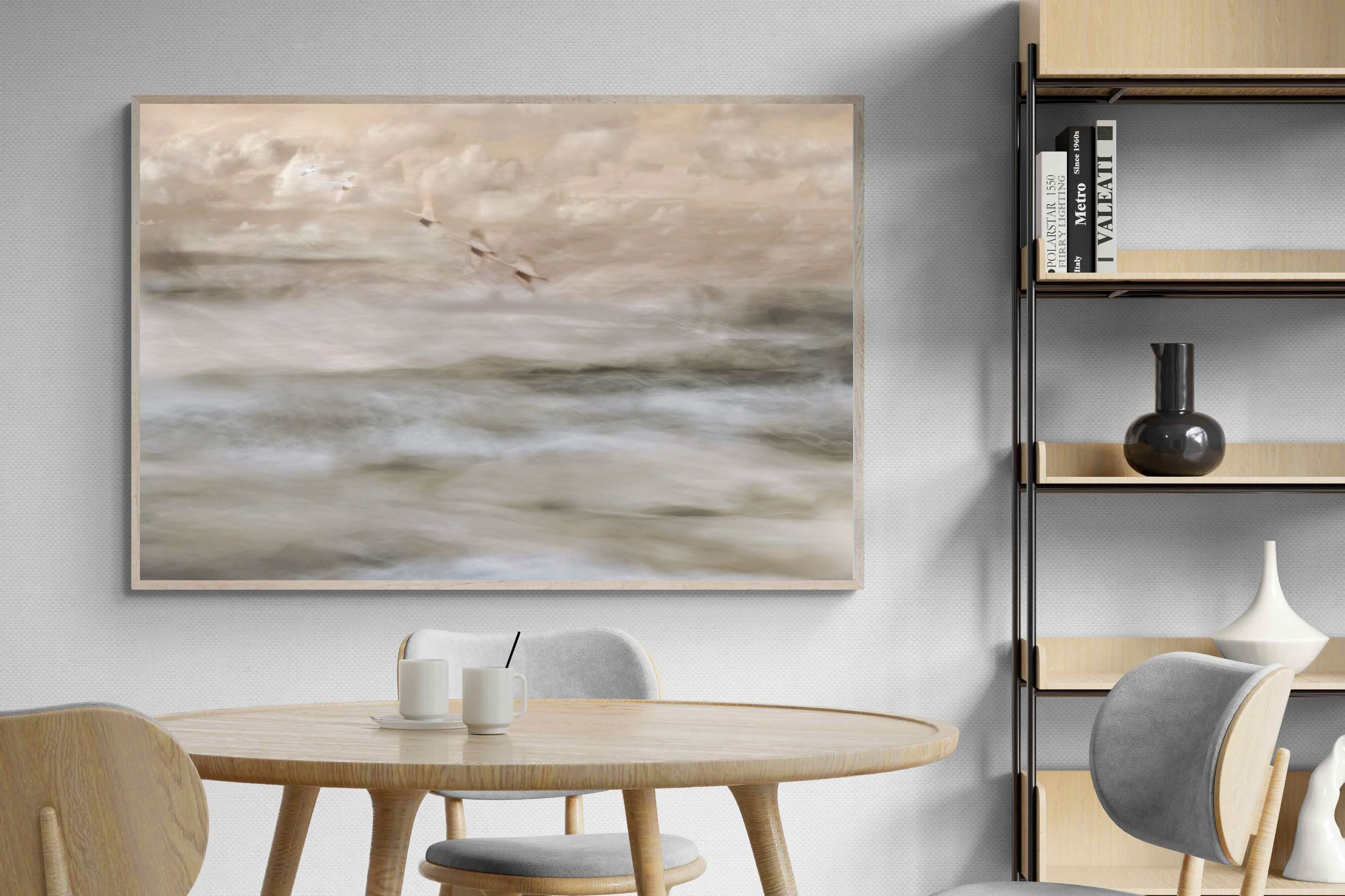 Pixalot Flight Over Mist