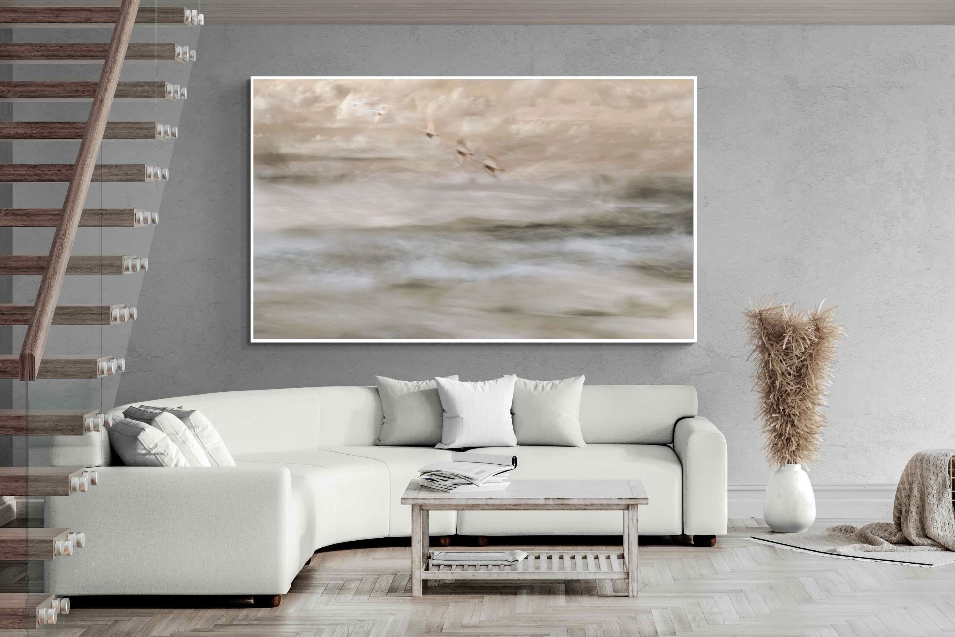 Pixalot Flight Over Mist