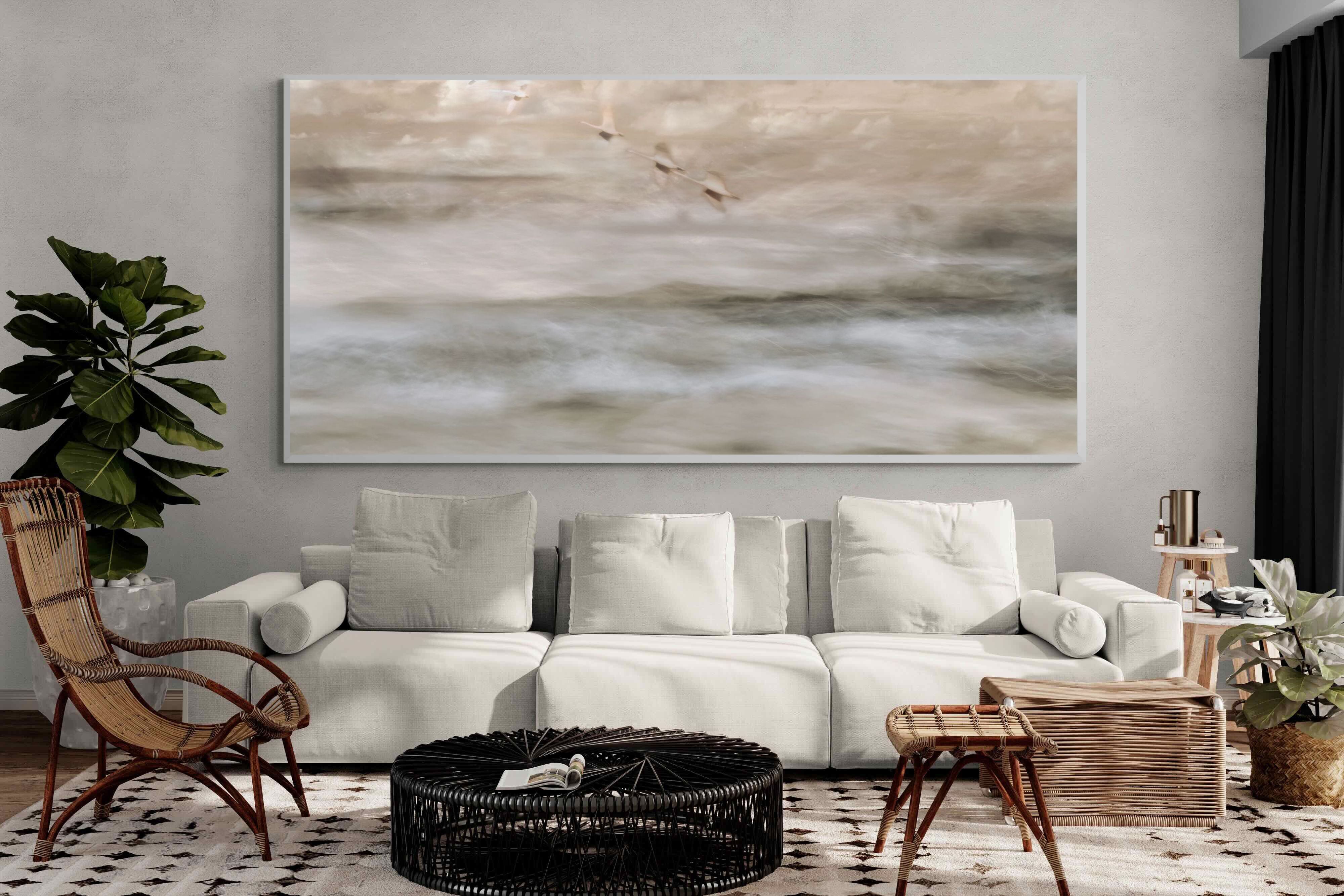 Pixalot Flight Over Mist