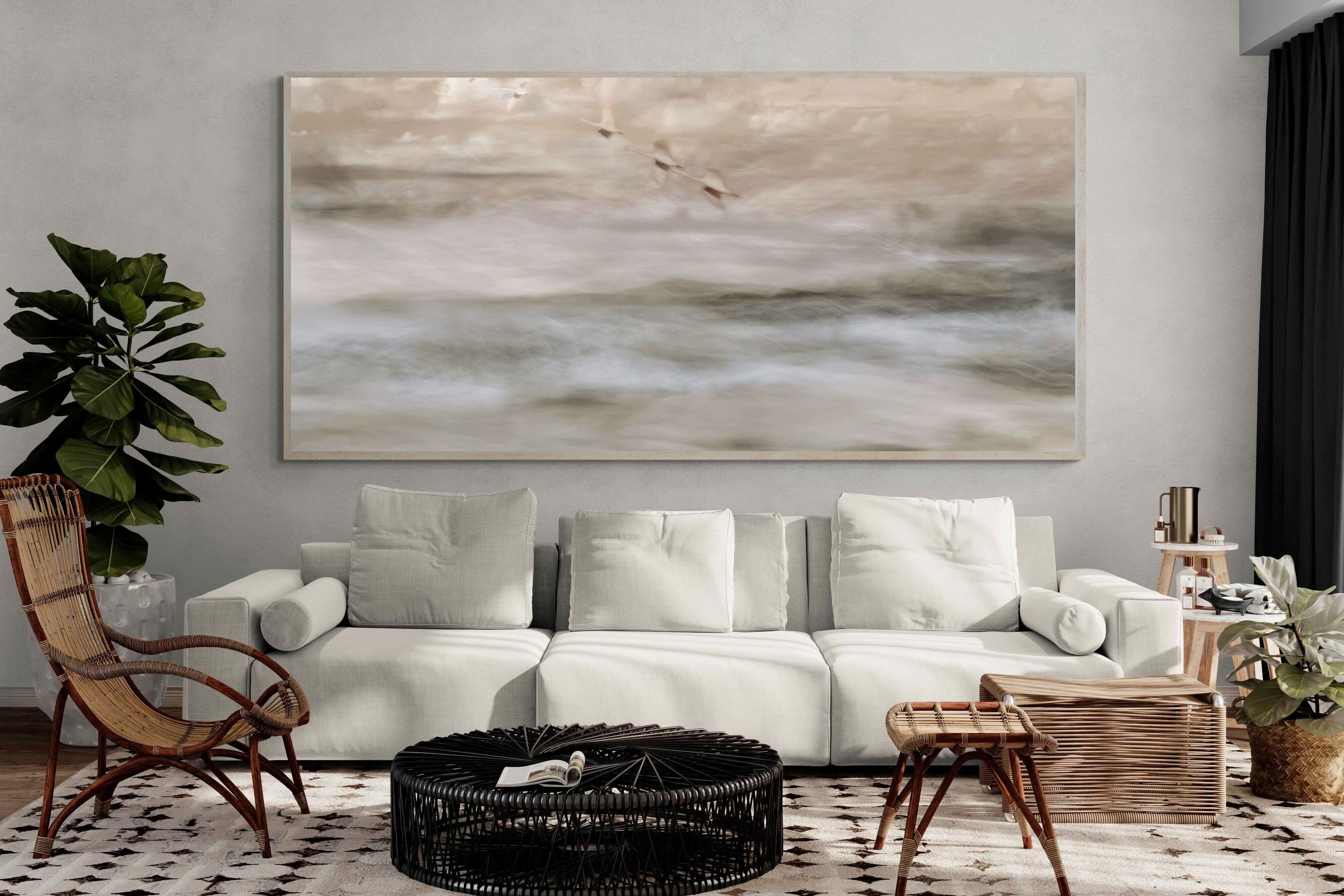 Pixalot Flight Over Mist