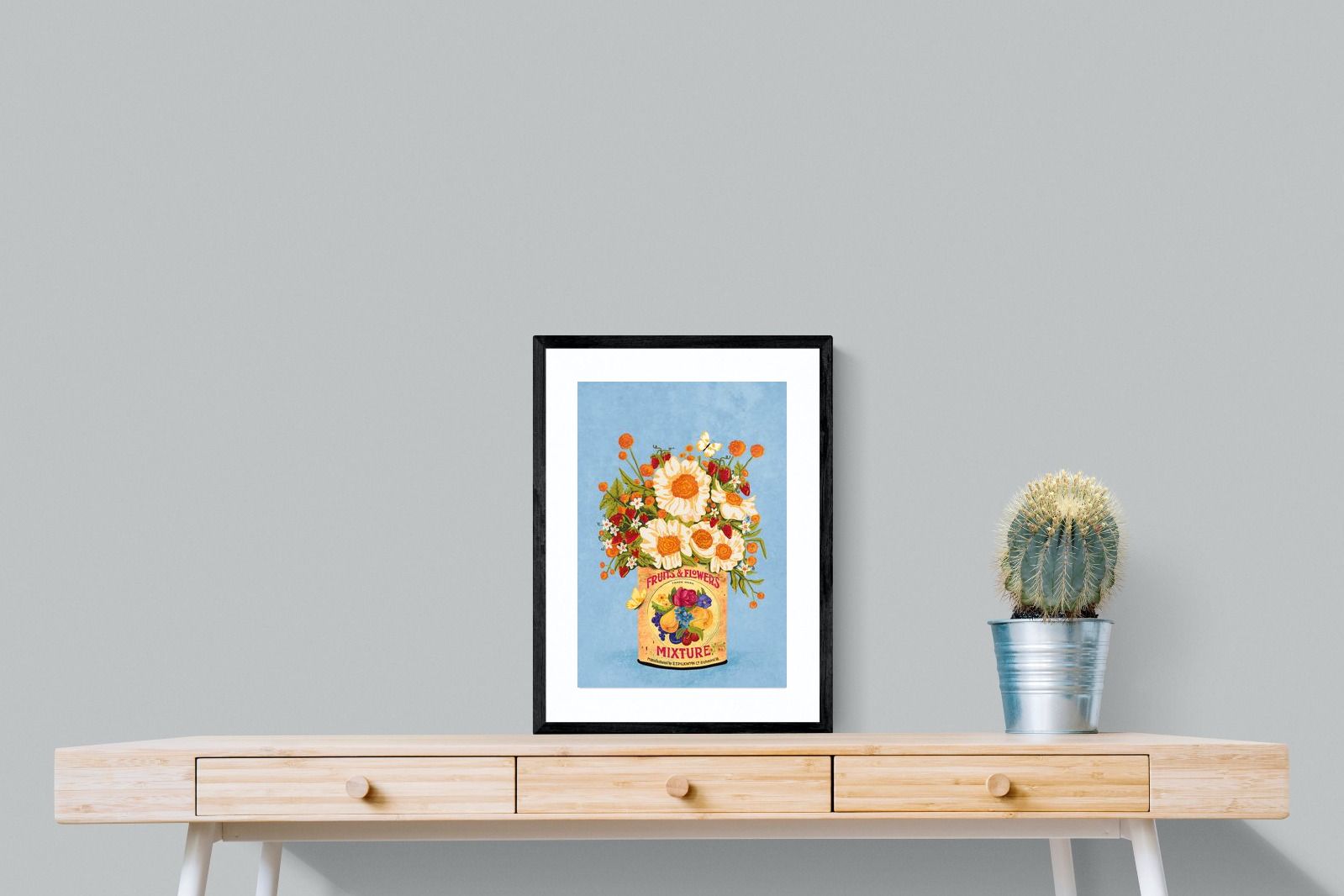 Pixalot Flowers in a Tea Can