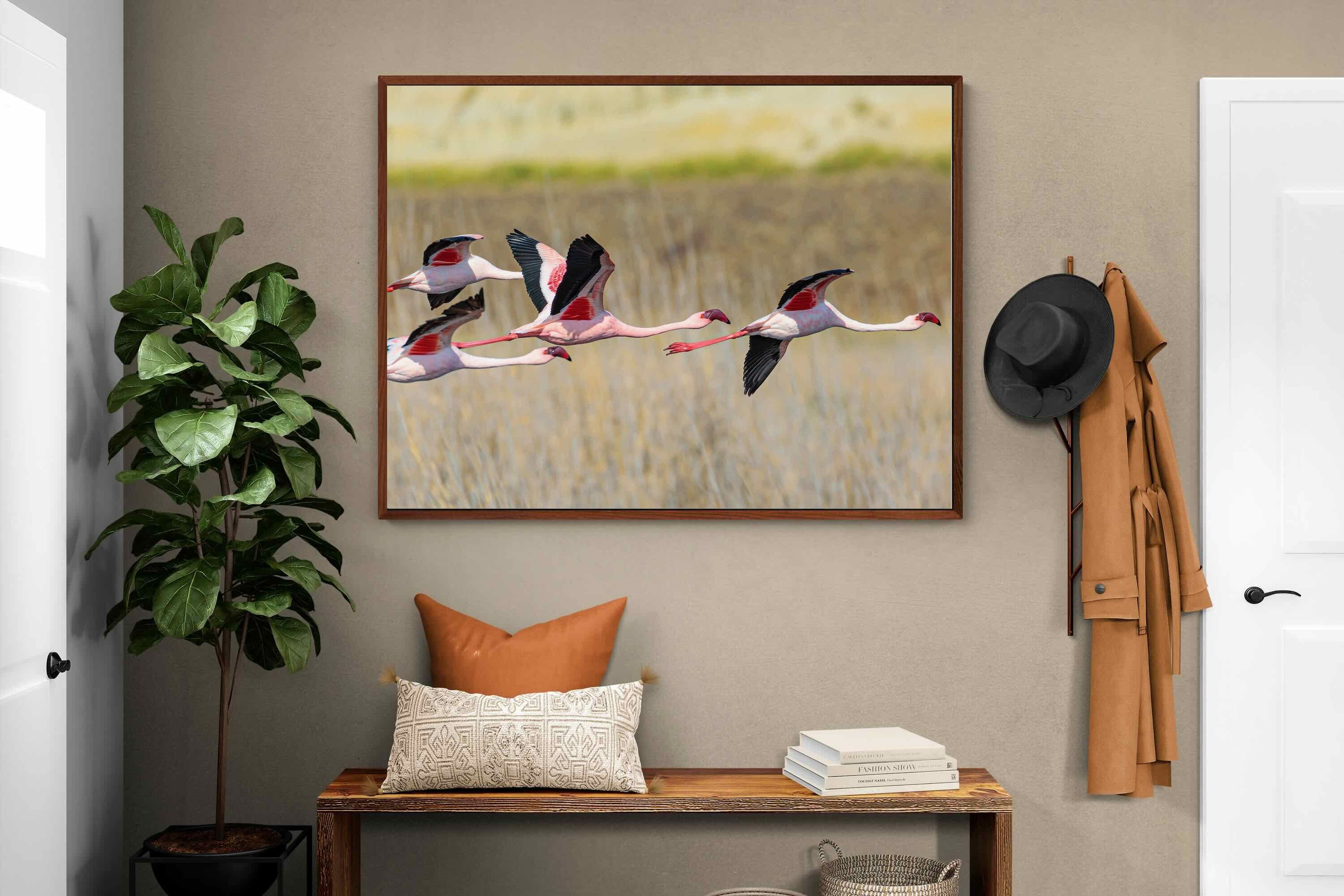 Pixalot ® Flying Flamingos